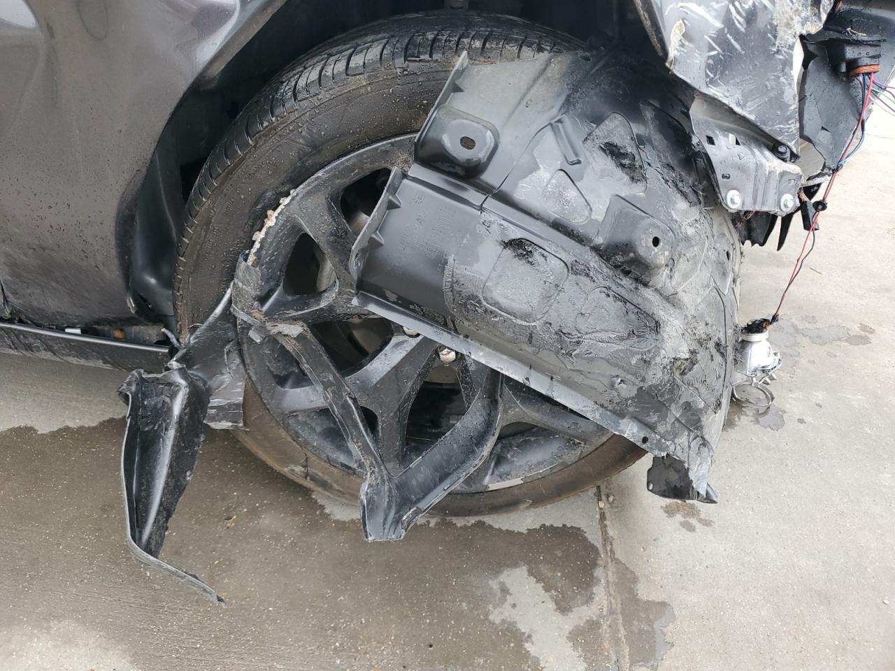 2023 Chrysler 300 Touring L Gray vin: 2C3CCADG3PH543323 Damage: Right Front Wheel, Curb Rash, 7 To 8 Inches