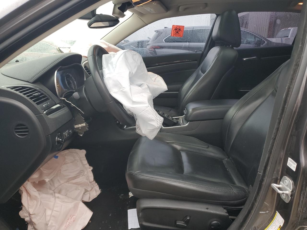 2023 Chrysler 300 Touring L Gray vin: 2C3CCADG3PH543323 Damage: Airbag - Front Left, Deployed, Replacement Required