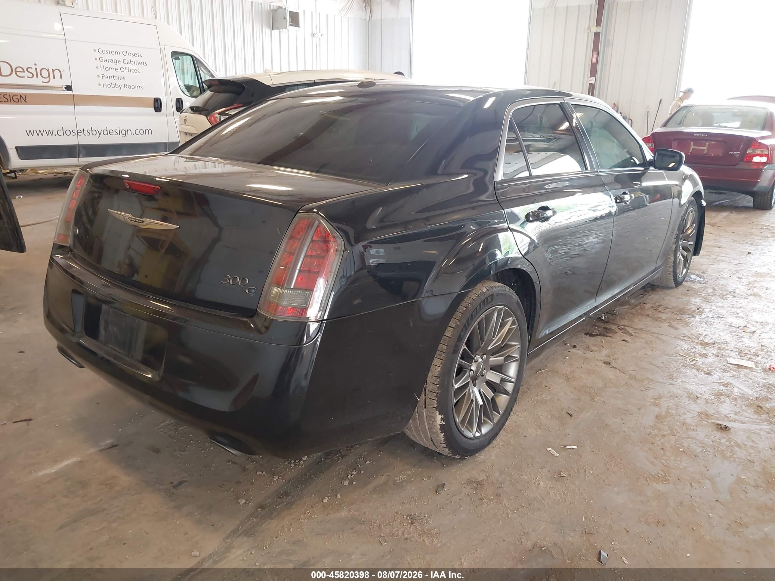 2013 Chrysler 300c John Varvatos Limited Edition Black vin: 2C3CCADG8DH741519