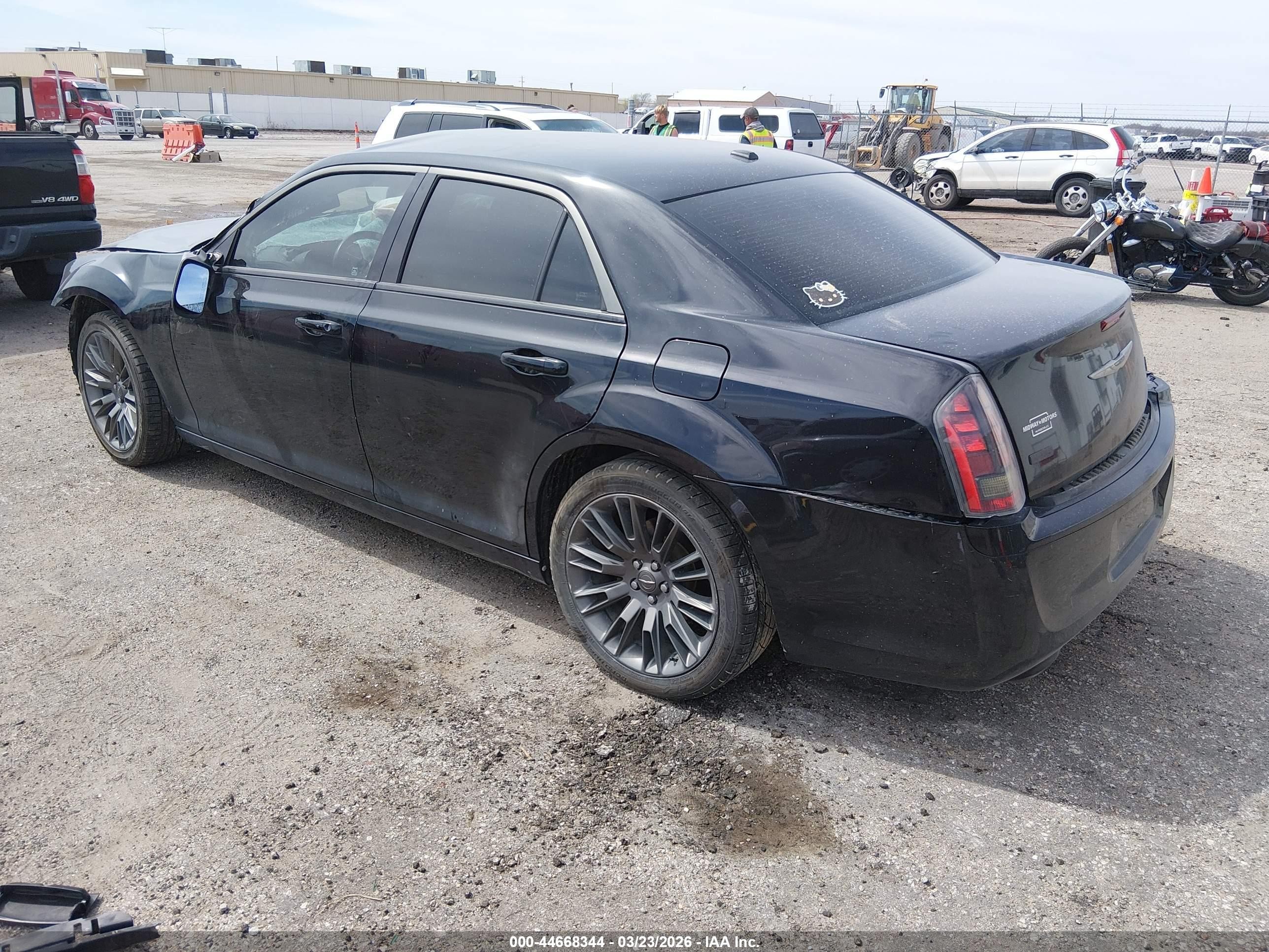 2013 Chrysler 300c John Varvatos Limited Edition Black vin: 2C3CCADGXDH741456
