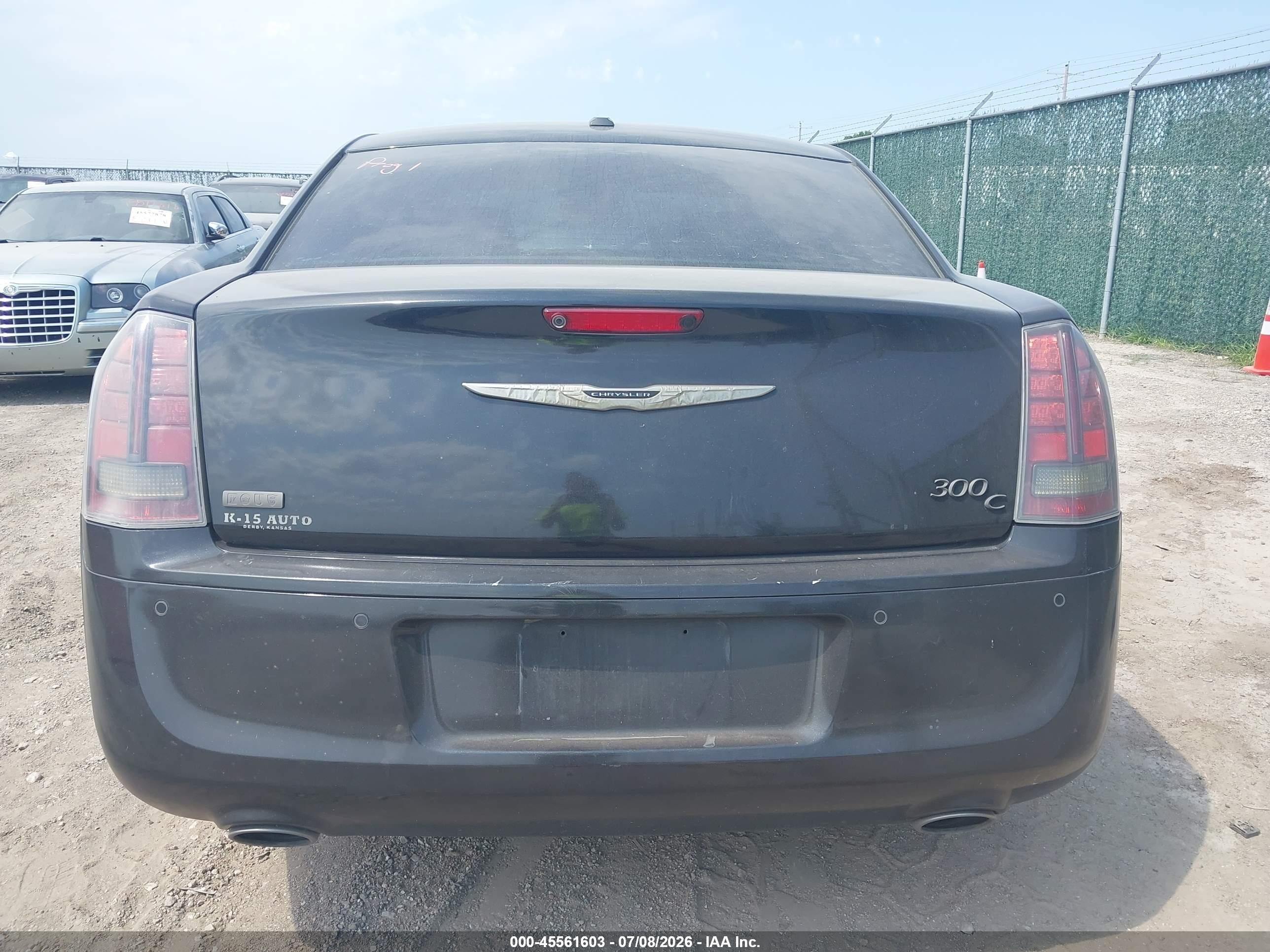 2013 Chrysler 300c John Varvatos Limited Edition Black vin: 2C3CCADT0DH693544