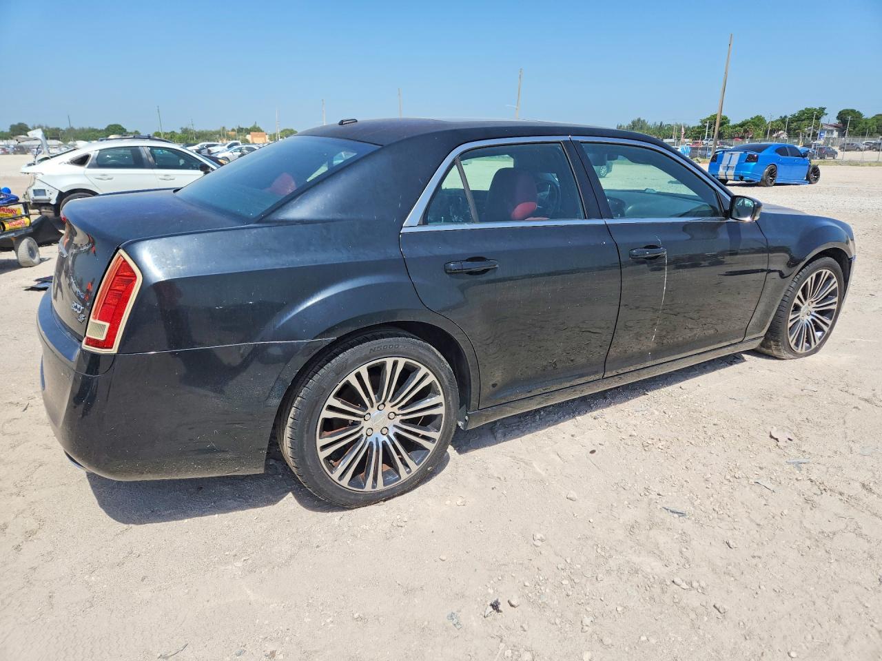 2012 Chrysler 300 S Black vin: 2C3CCADT1CH194945