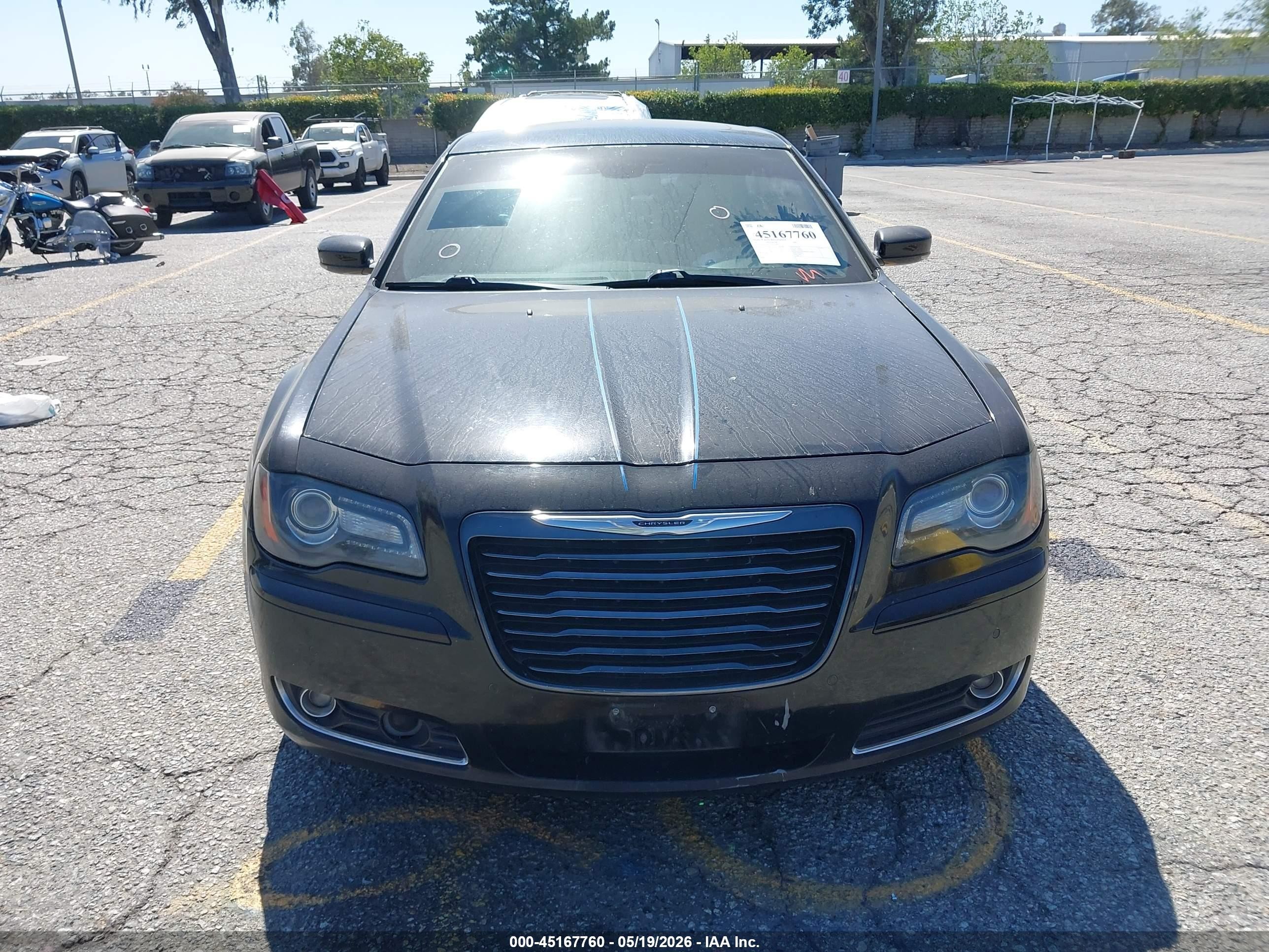 2012 Chrysler 300 S V8 Black vin: 2C3CCADT1CH315599