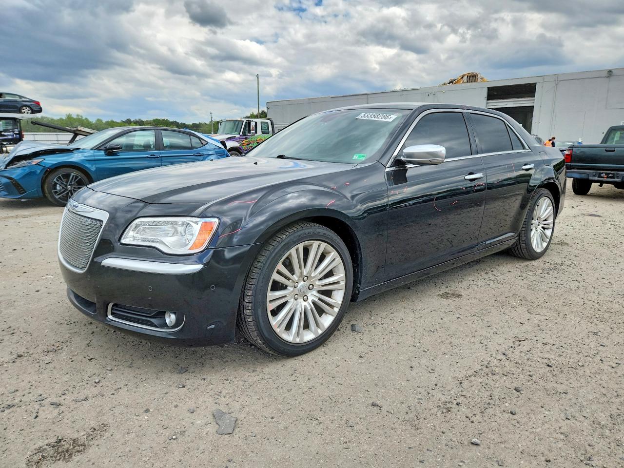 2013 Chrysler 300c Varvatos Черный vin: 2C3CCADT1DH621722