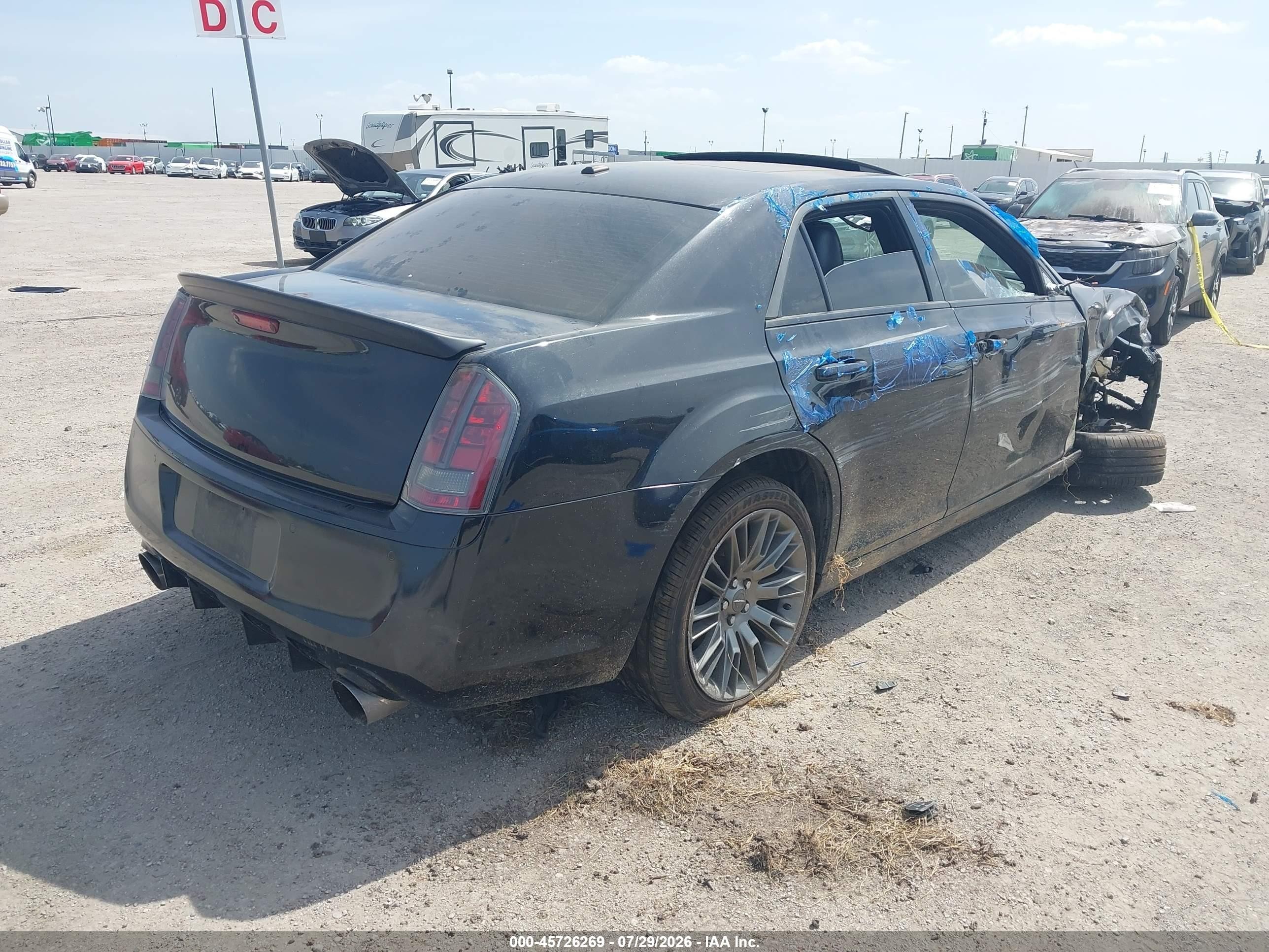 2013 Chrysler 300c John Varvatos Limited Edition Black vin: 2C3CCADT1DH727667