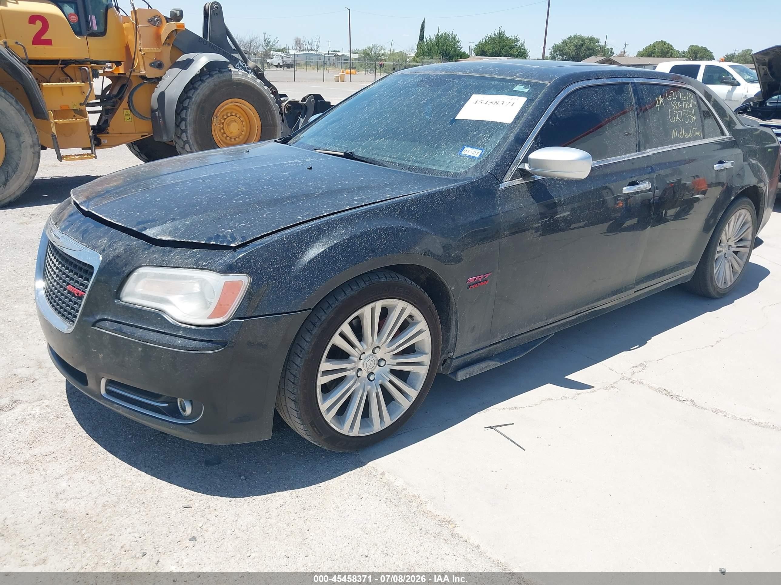 2013 Chrysler 300c John Varvatos Luxury Edition Черный vin: 2C3CCADT3DH627554