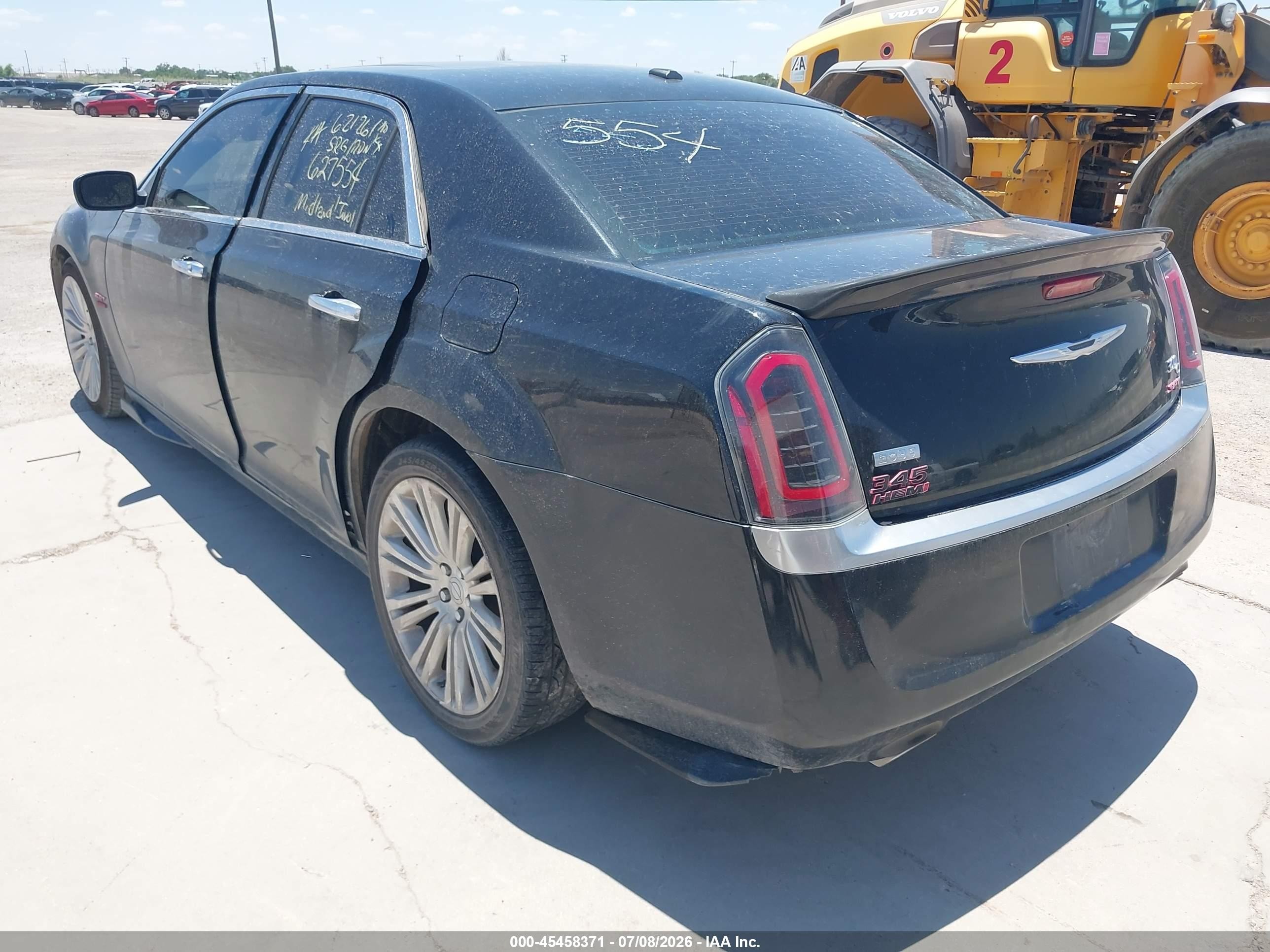 2013 Chrysler 300c John Varvatos Luxury Edition Черный vin: 2C3CCADT3DH627554