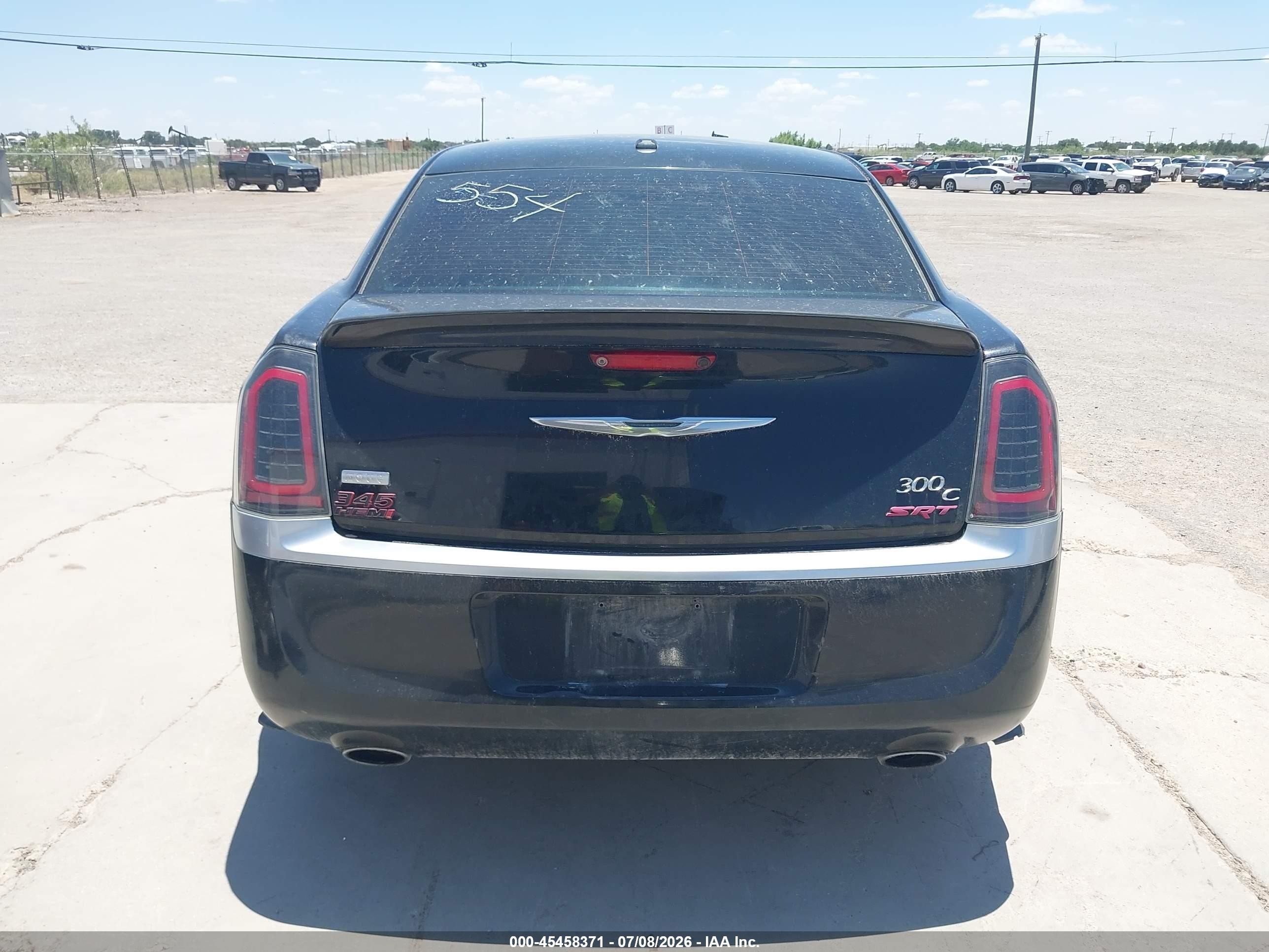 2013 Chrysler 300c John Varvatos Luxury Edition Черный vin: 2C3CCADT3DH627554