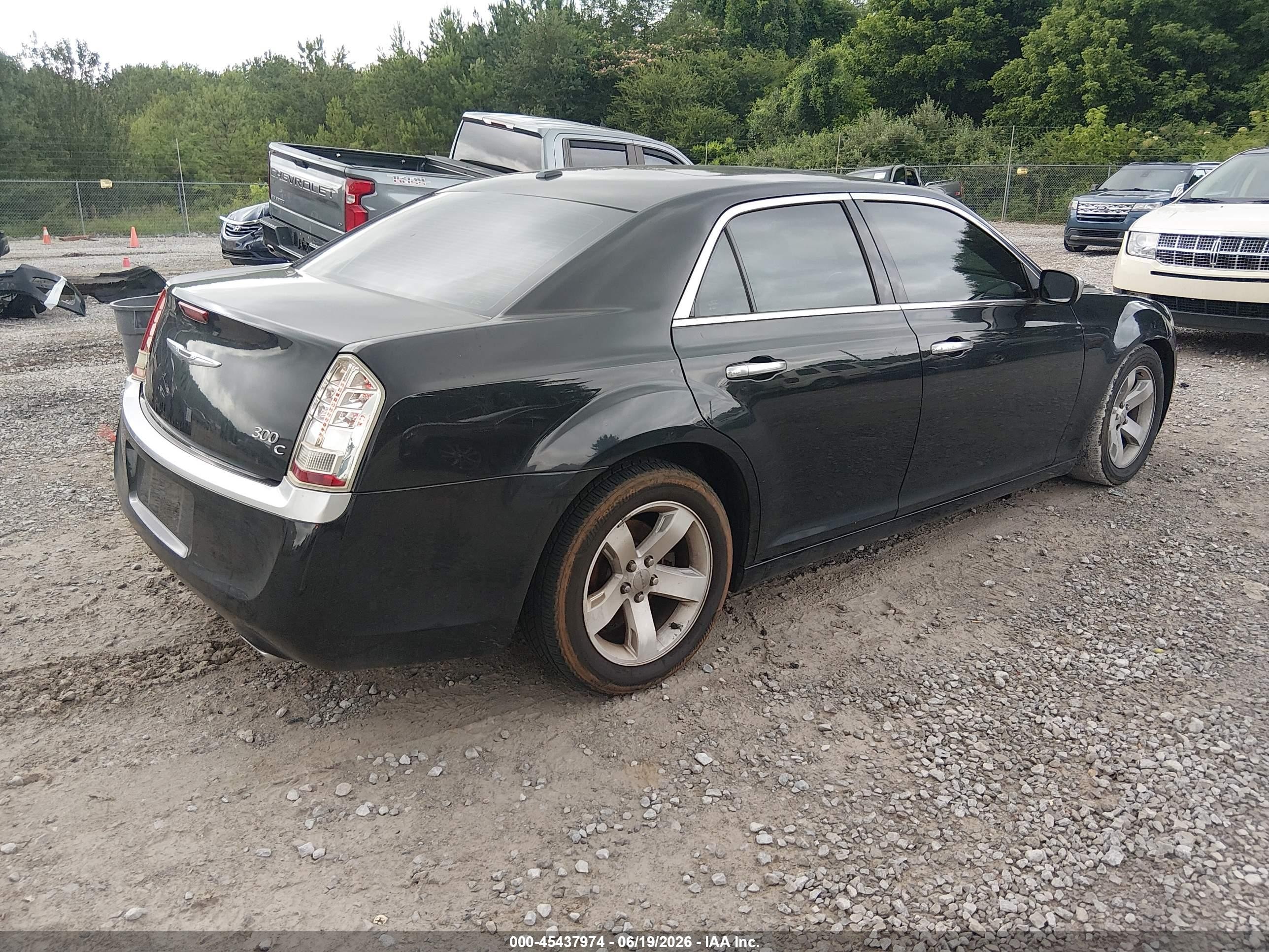 2013 Chrysler 300c John Varvatos Luxury Edition Black vin: 2C3CCADT5DH703551