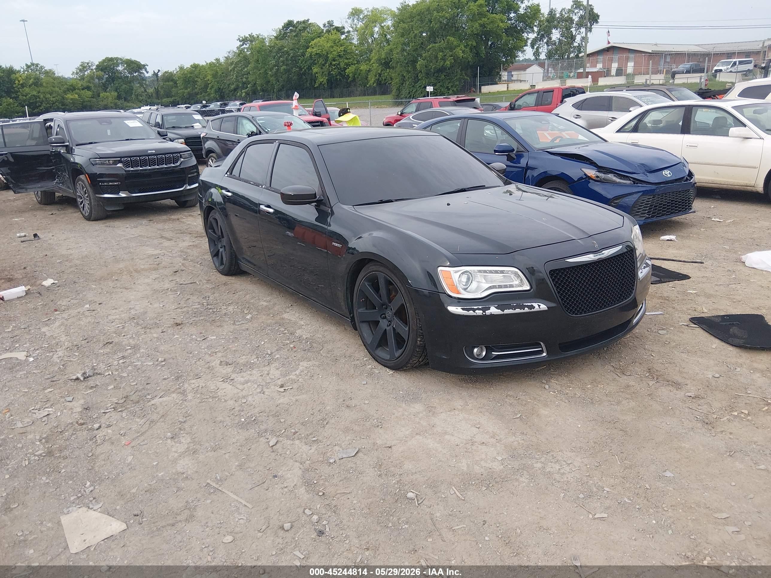 2014 Chrysler 300c John Varvatos Luxury Edition Черный vin: 2C3CCADT5EH207389