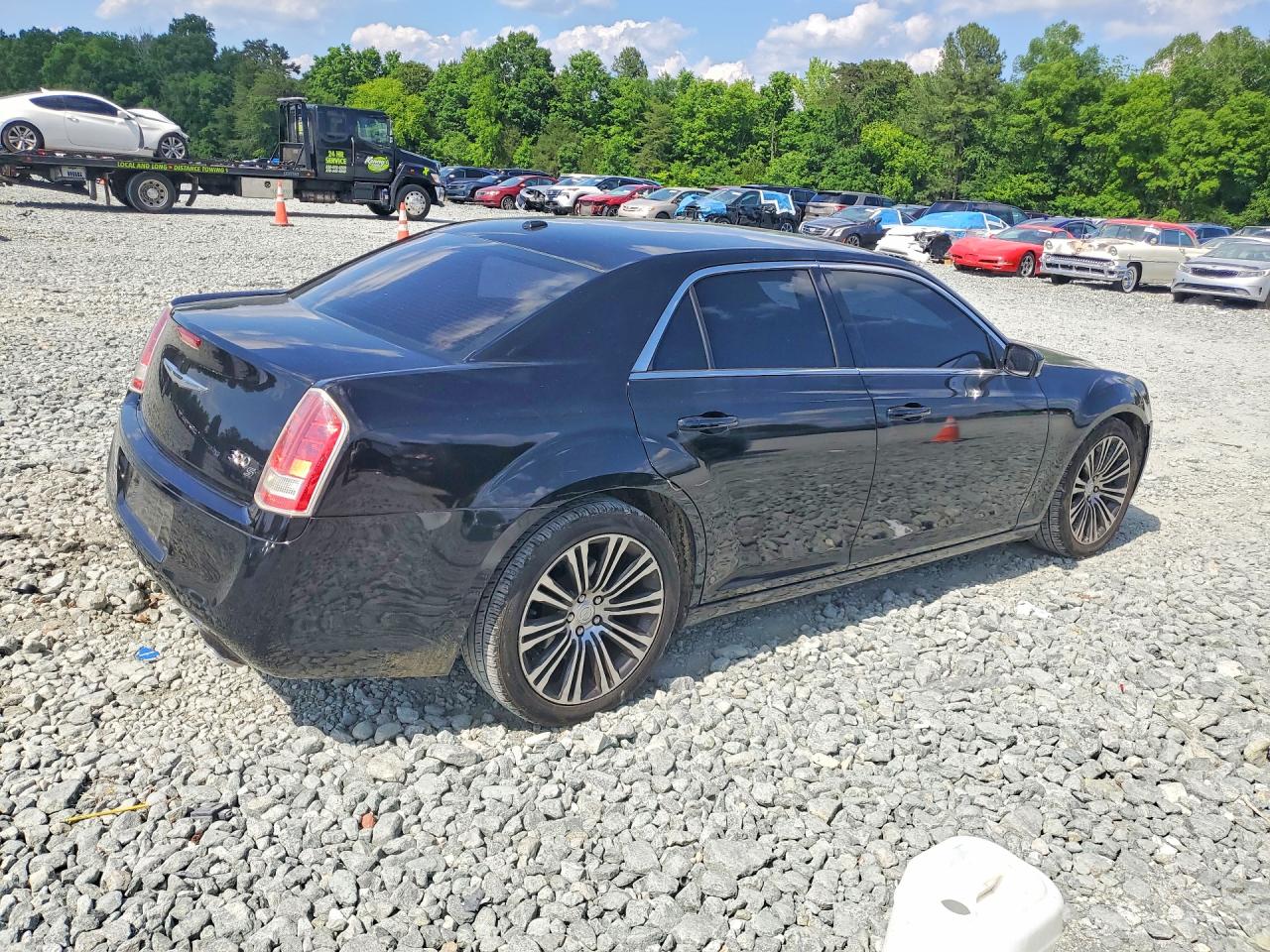2012 Chrysler 300 S Black vin: 2C3CCADT9CH136629