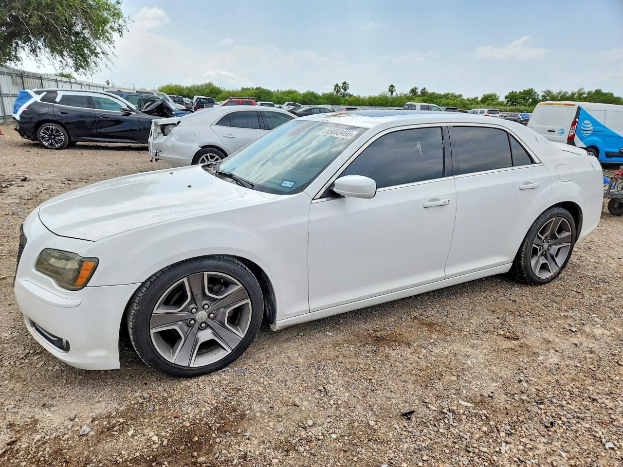 2012 Chrysler 300 S White vin: 2C3CCADTXCH115627