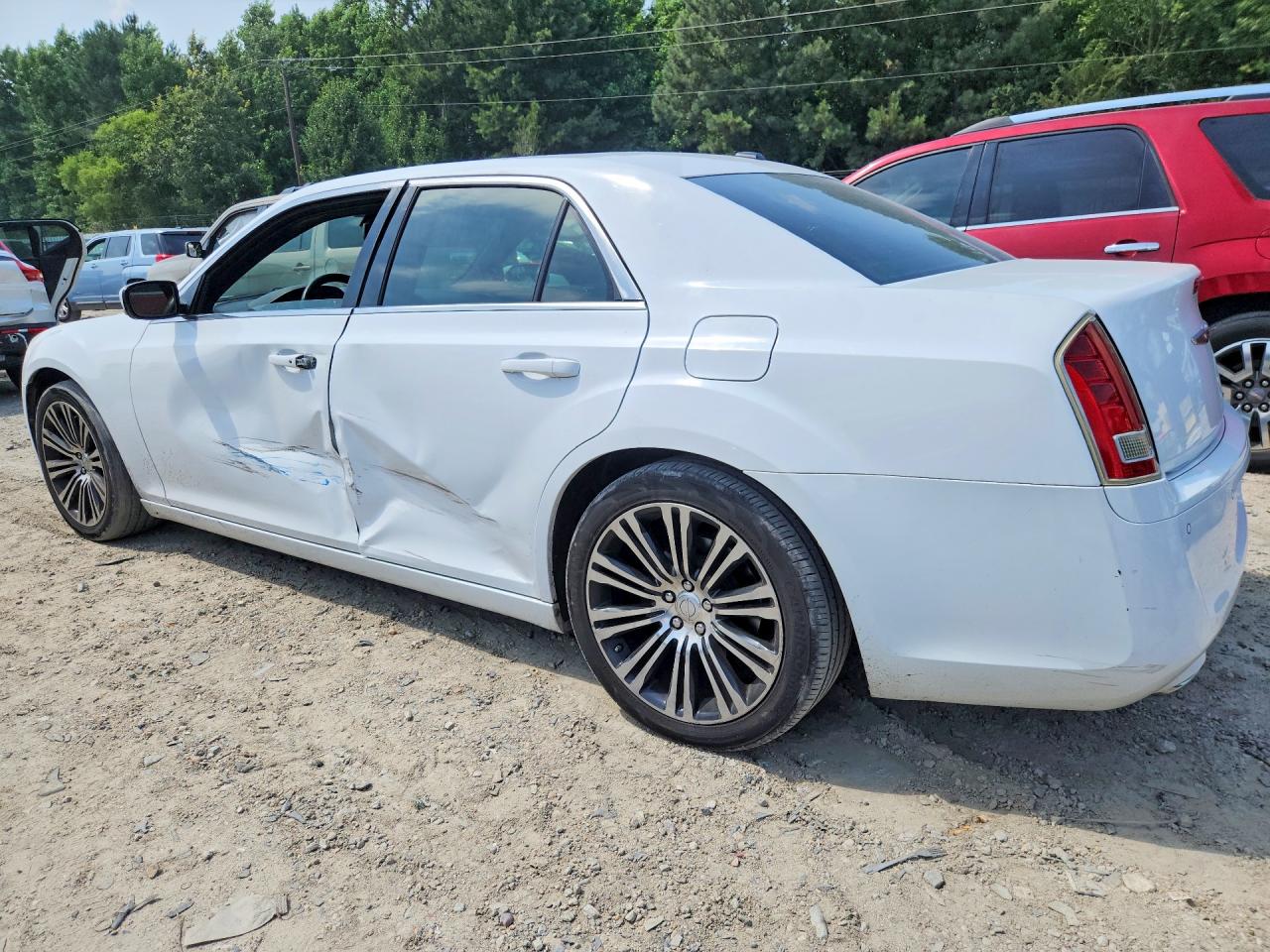 2012 Chrysler 300 S White vin: 2C3CCADTXCH232799