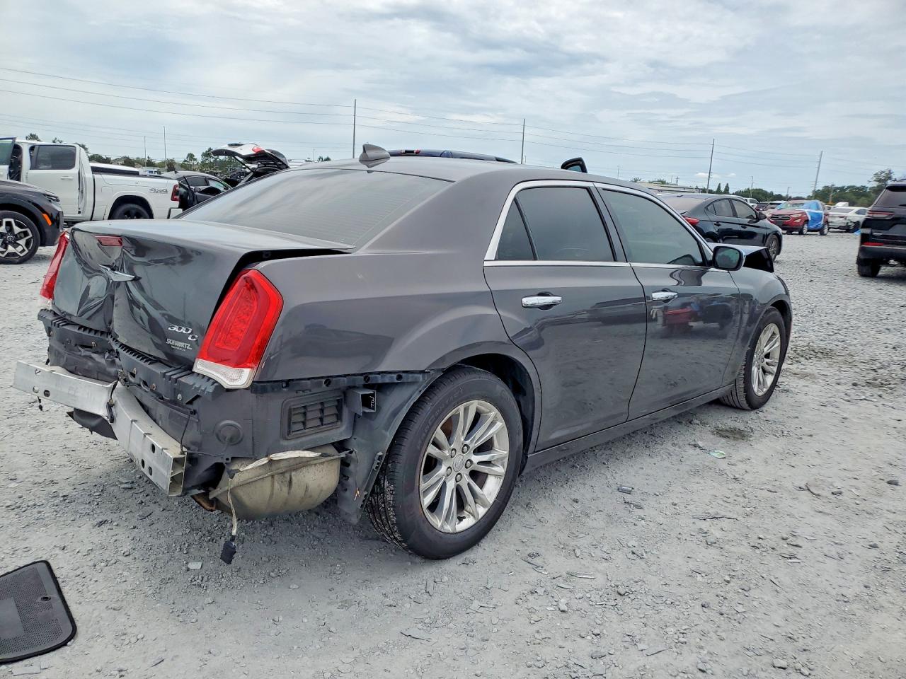 2015 Chrysler 300c Gray vin: 2C3CCAEG0FH920672