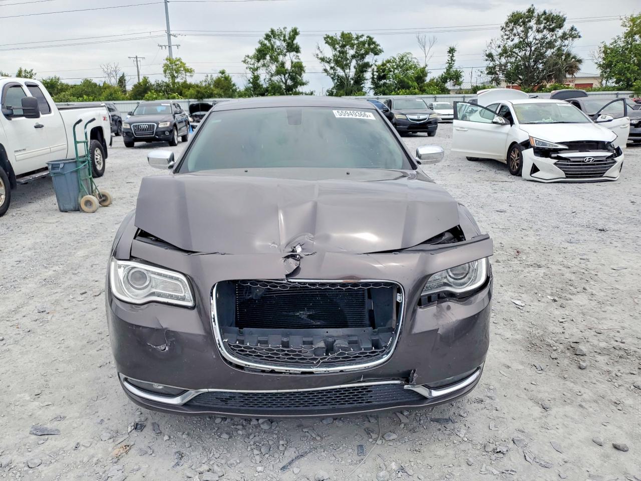 2015 Chrysler 300c Gray vin: 2C3CCAEG0FH920672