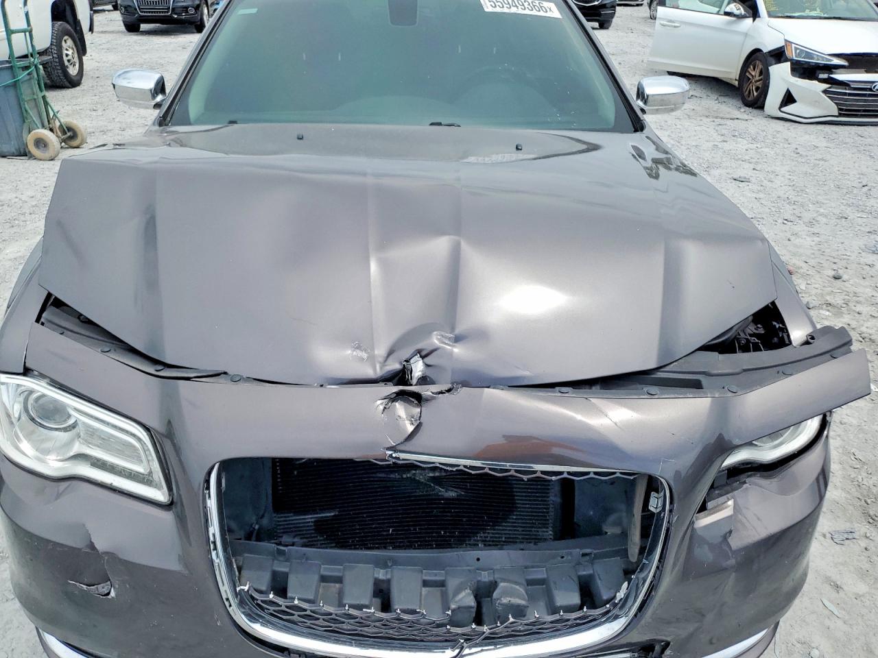 2015 Chrysler 300c Gray vin: 2C3CCAEG0FH920672