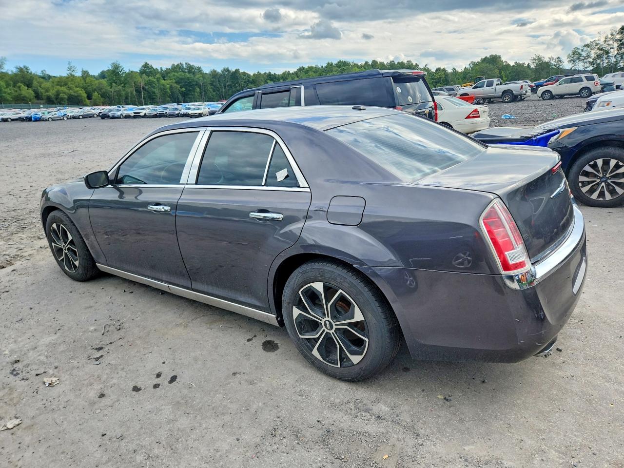 2013 Chrysler 300c Silver vin: 2C3CCAEG1DH728299