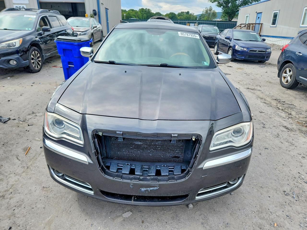 2013 Chrysler 300c Silver vin: 2C3CCAEG1DH728299