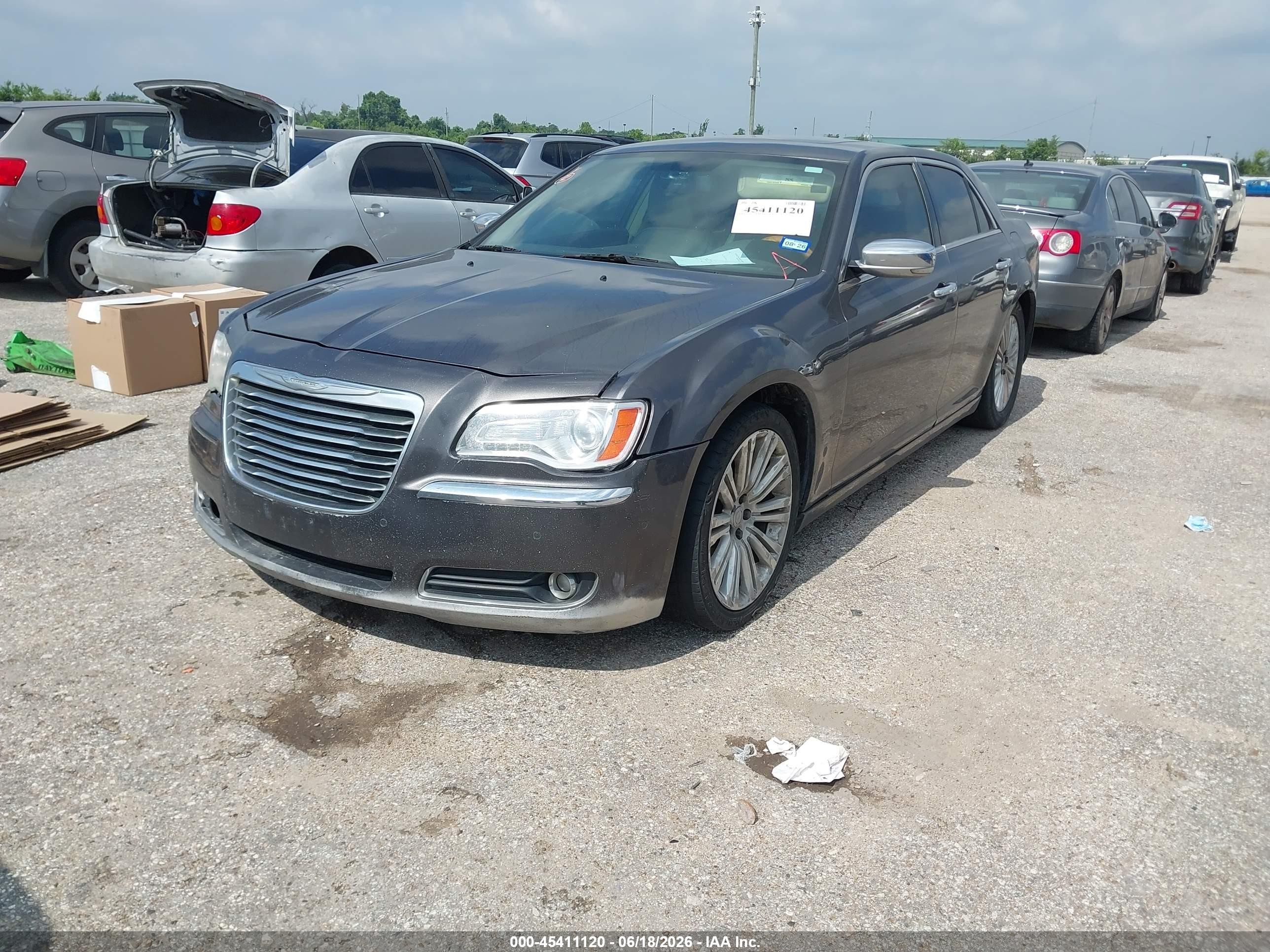 2014 Chrysler 300c   Gray vin: 2C3CCAEG1EH377556