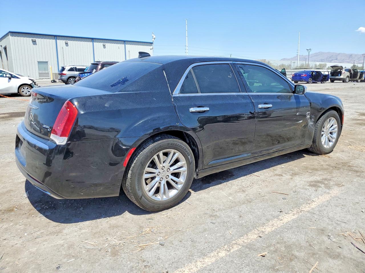 2015 Chrysler 300c Black vin: 2C3CCAEG1FH903749