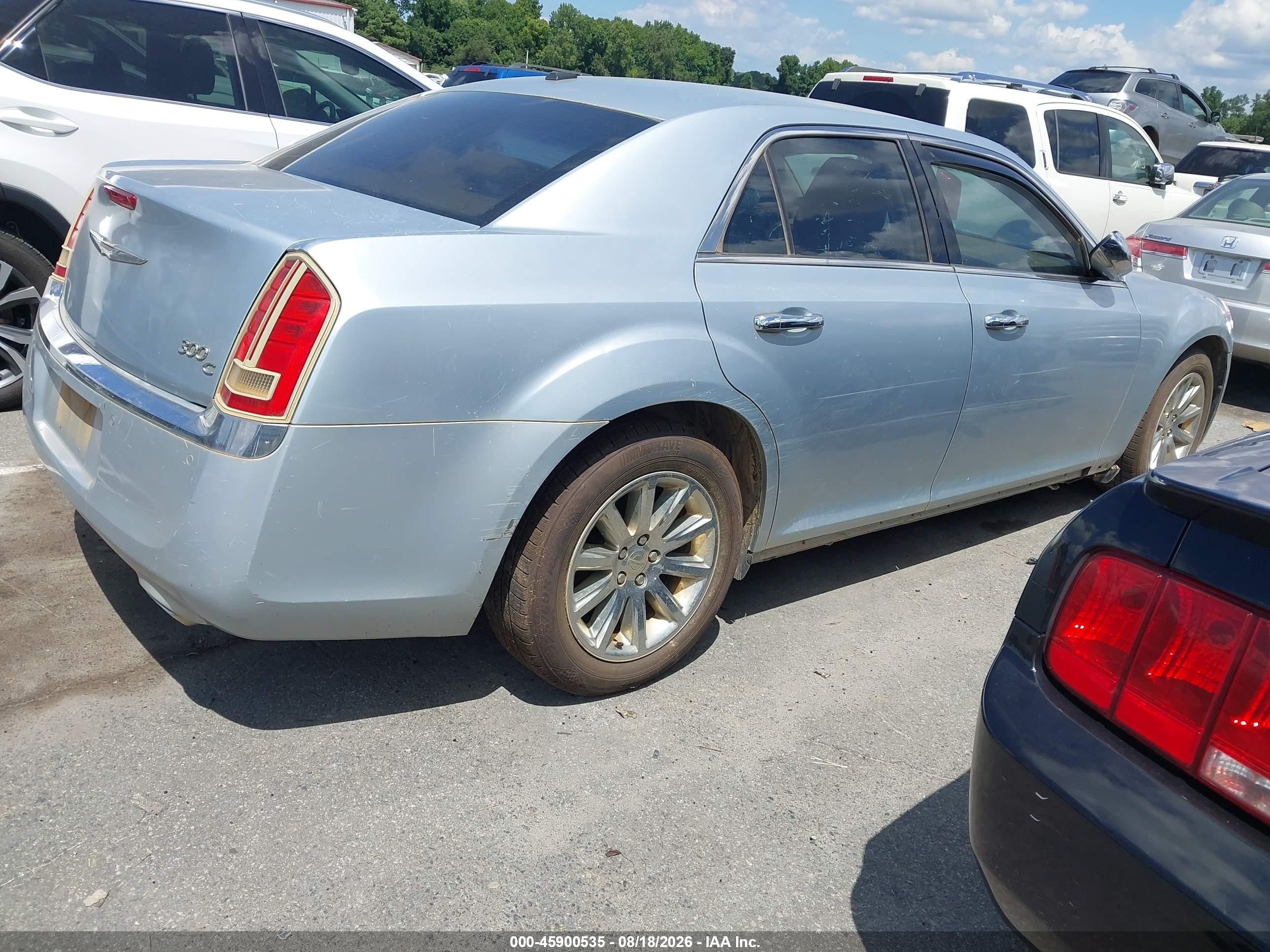 2013 Chrysler 300c   Light Blue vin: 2C3CCAEG2DH685317