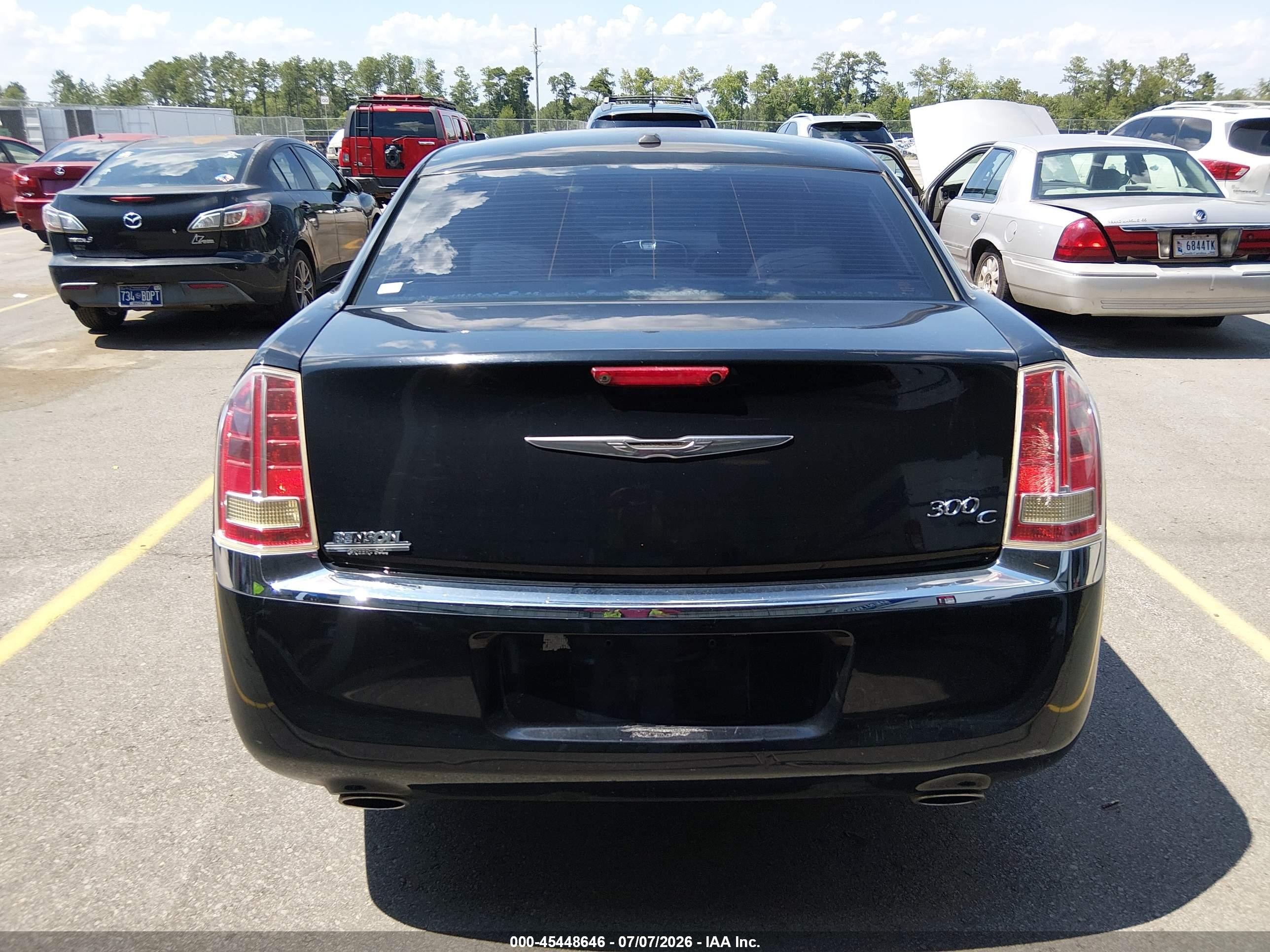 2014 Chrysler 300c   Black vin: 2C3CCAEG2EH189807