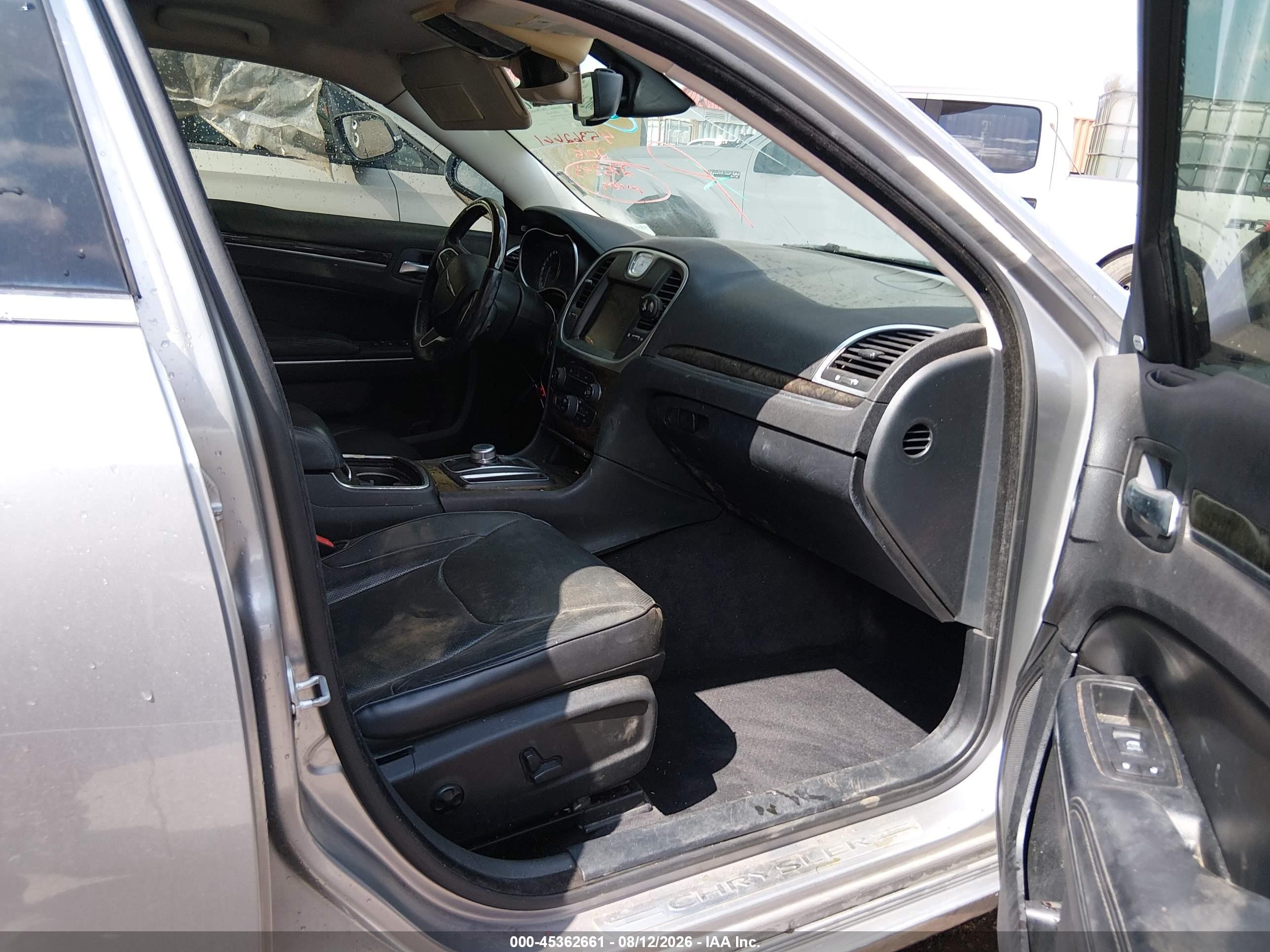 2015 Chrysler 300c   Gray vin: 2C3CCAEG2FH786148