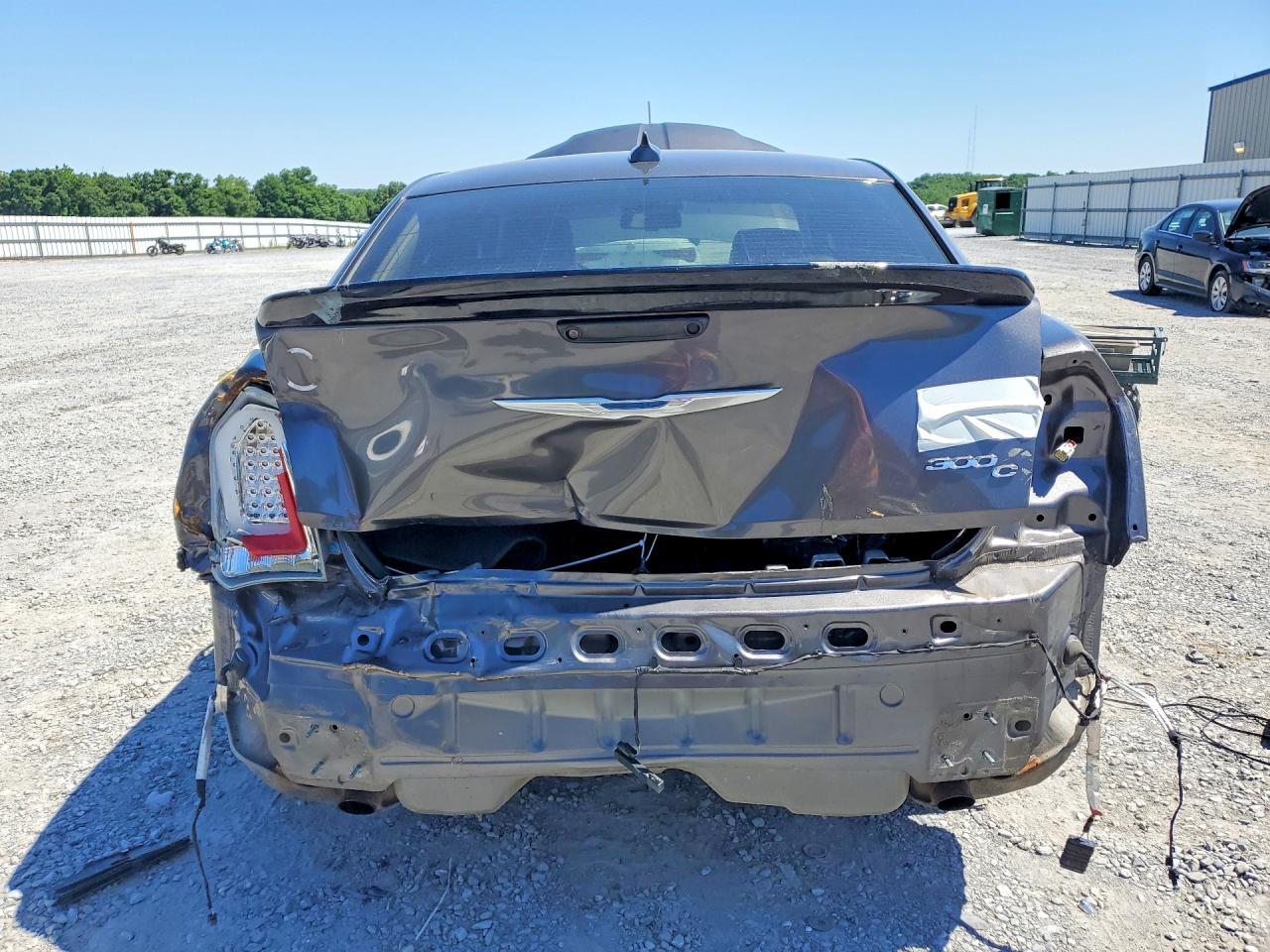2015 Chrysler 300 Gray vin: 2C3CCAEG2FH853993