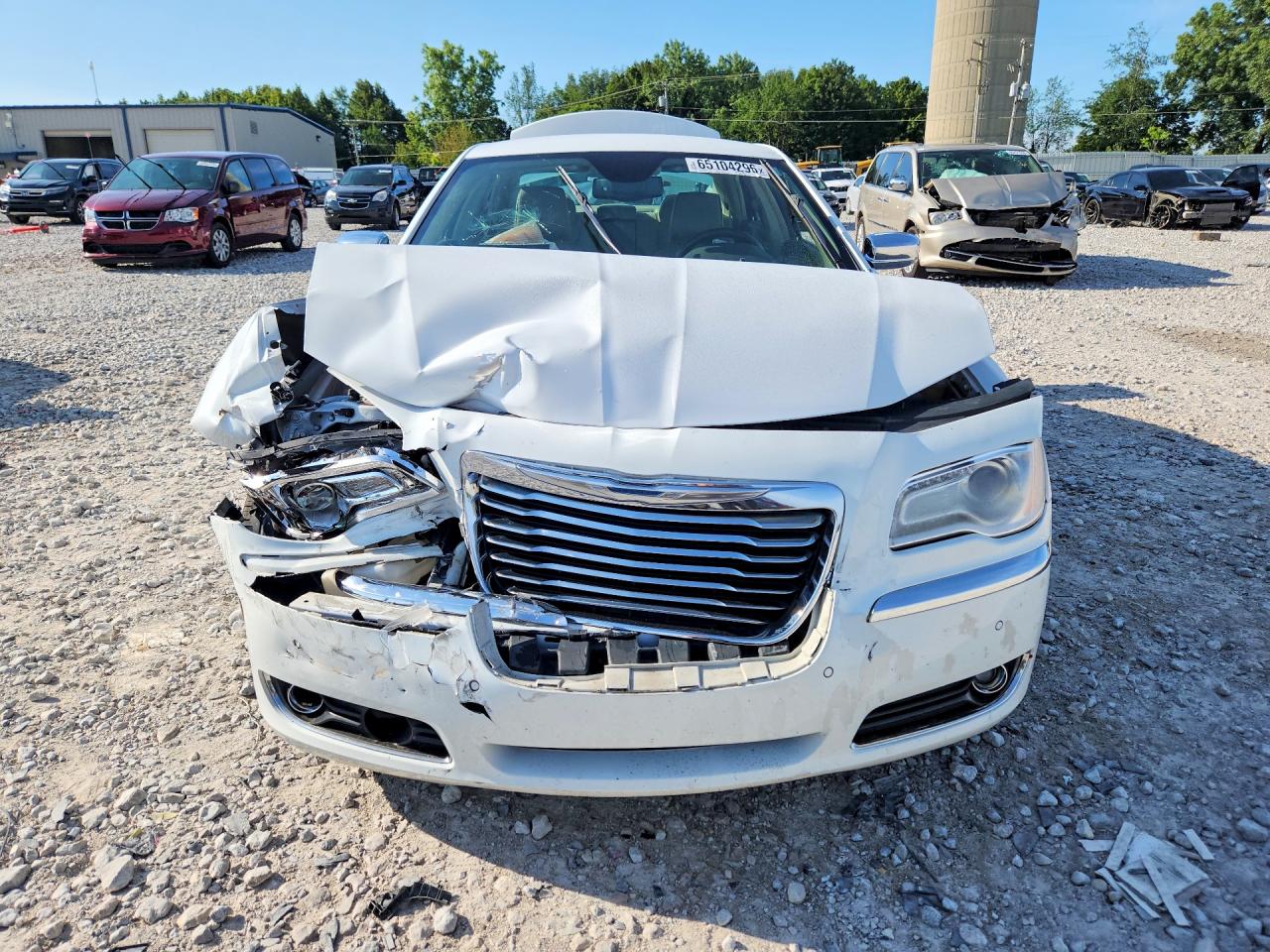2014 Chrysler 300c White vin: 2C3CCAEG3EH379048