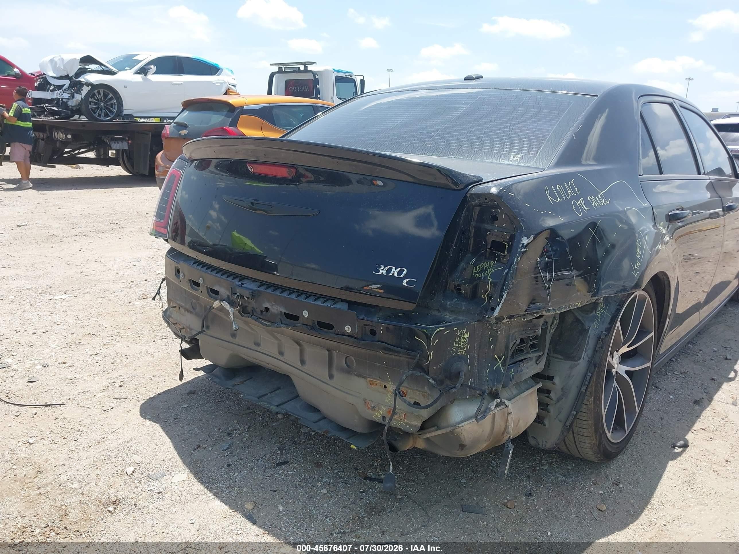 2014 Chrysler 300c   Black vin: 2C3CCAEG3EH380717