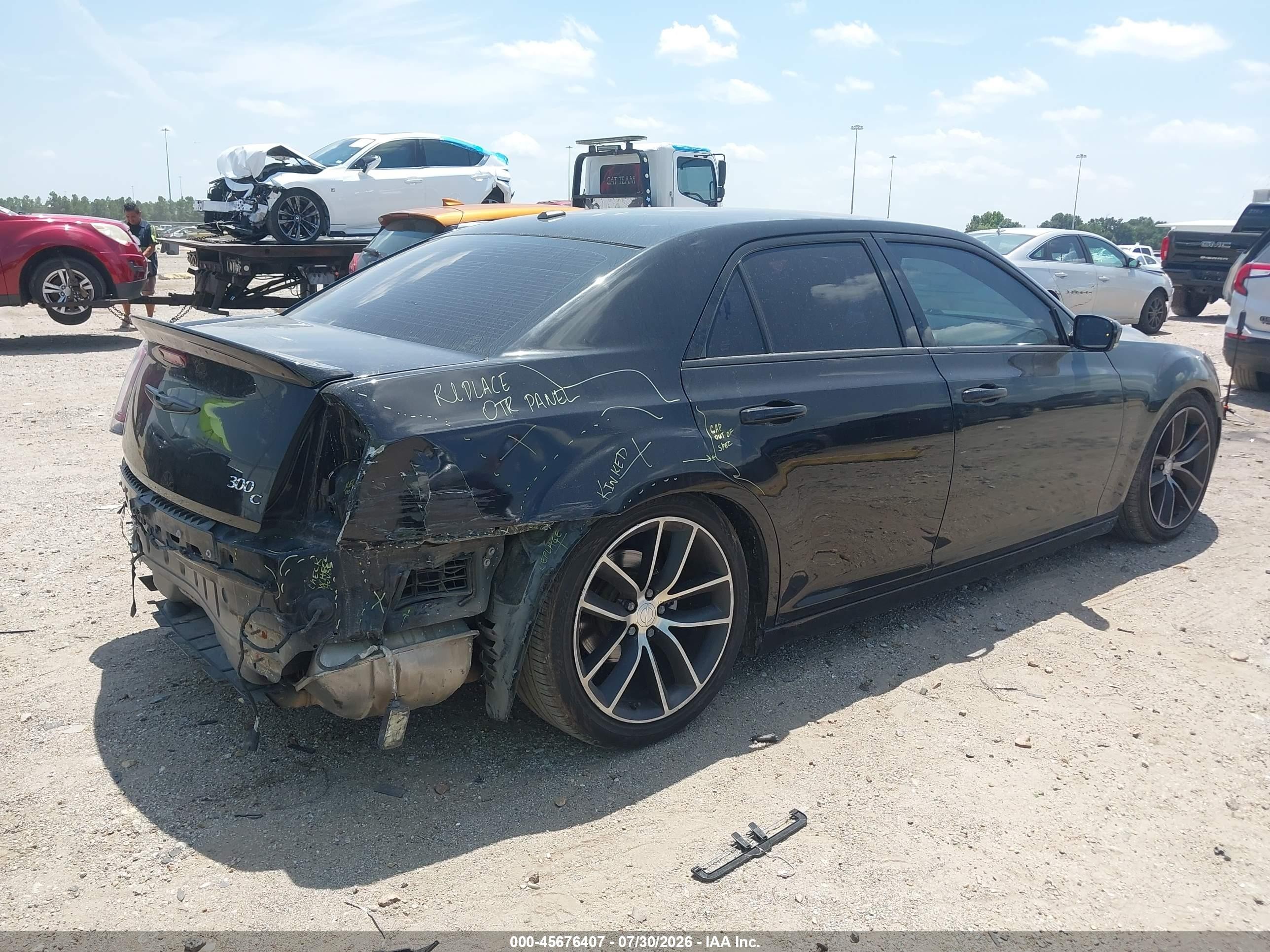 2014 Chrysler 300c   Black vin: 2C3CCAEG3EH380717
