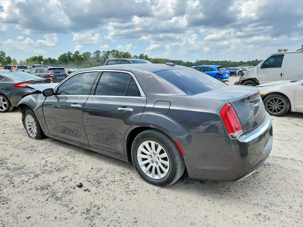 2018 Chrysler 300 Limited Gray vin: 2C3CCAEG3JH123390