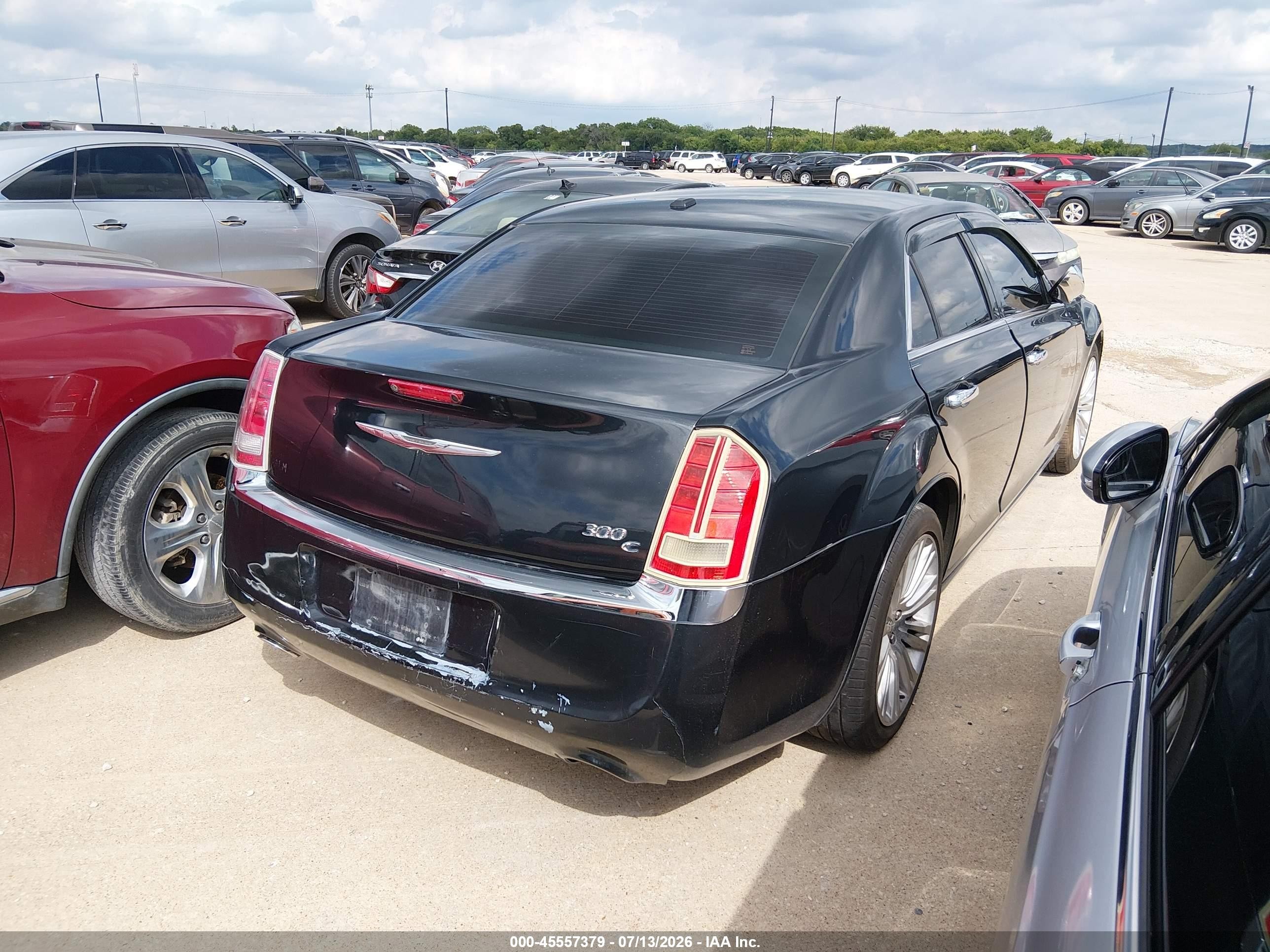 2014 Chrysler 300c   Black vin: 2C3CCAEG5EH214263