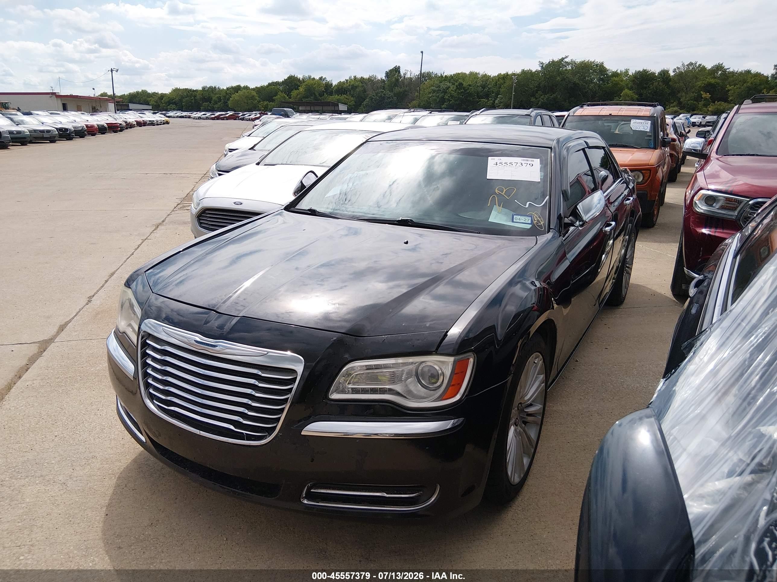 2014 Chrysler 300c   Black vin: 2C3CCAEG5EH214263