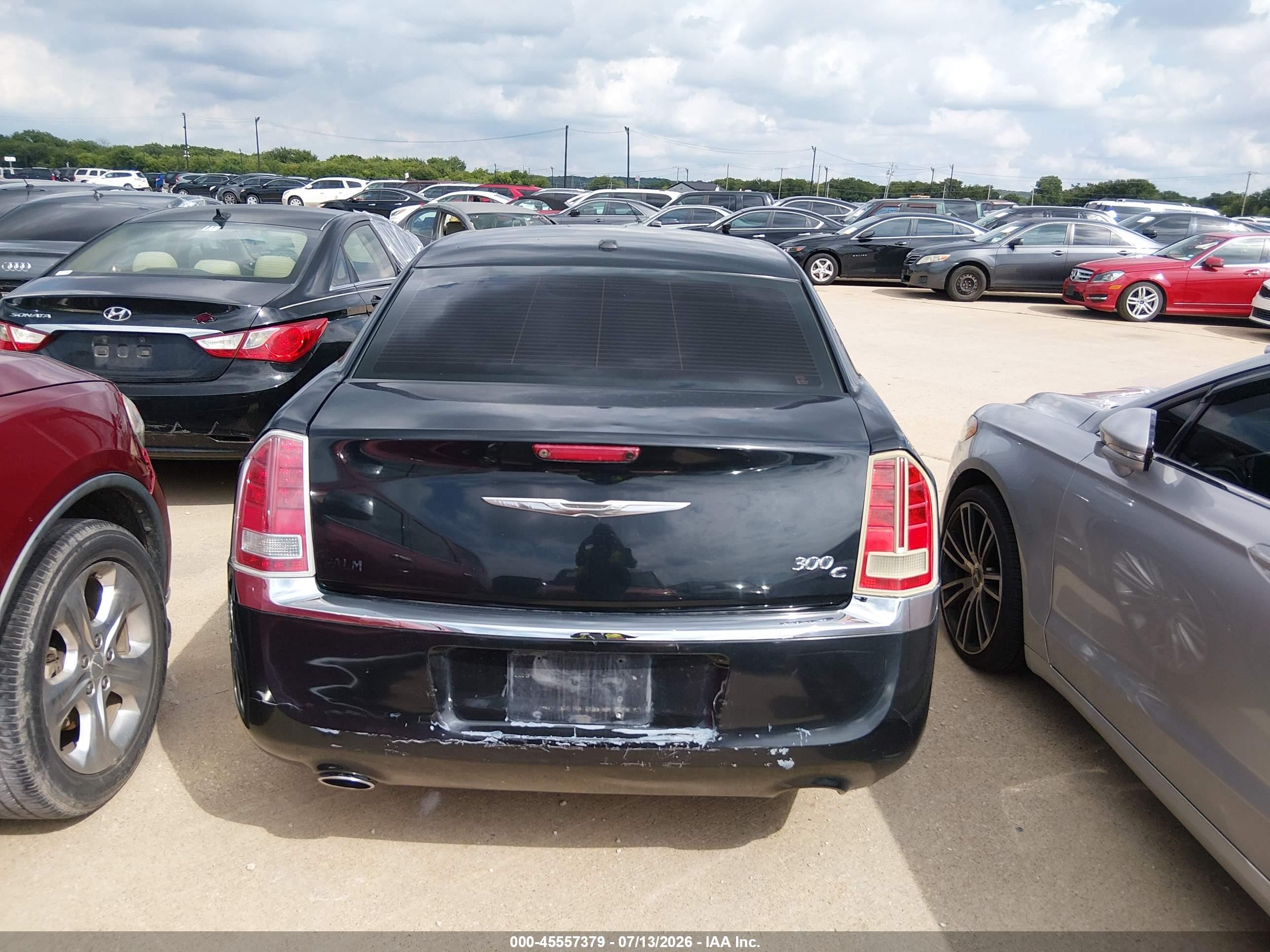 2014 Chrysler 300c   Black vin: 2C3CCAEG5EH214263
