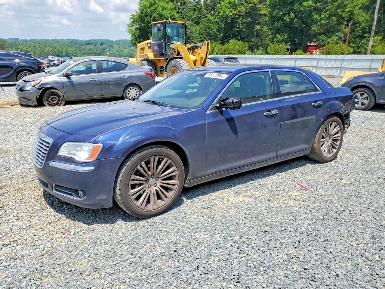 2014 Chrysler 300c Blue vin: 2C3CCAEG5EH297130