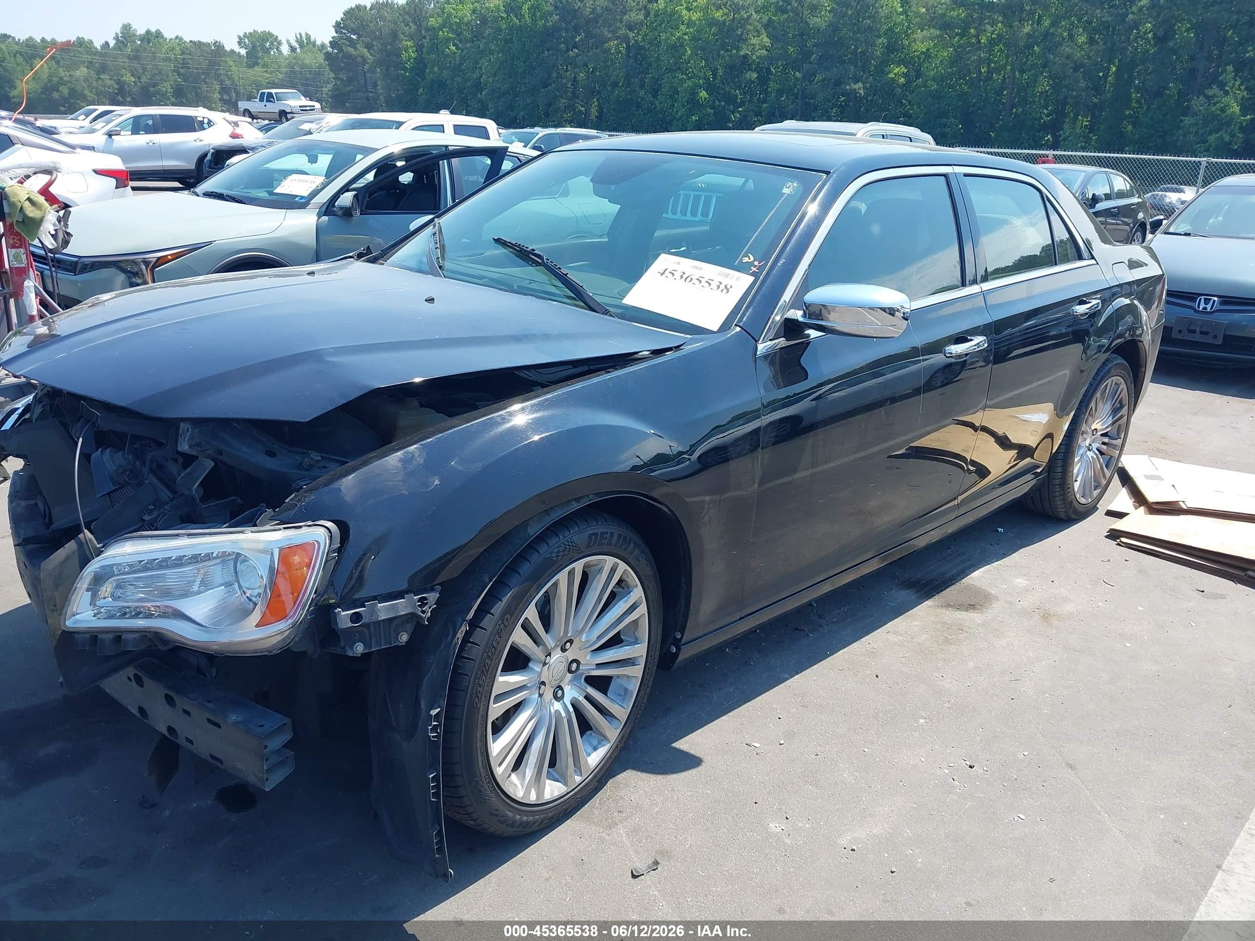 2014 Chrysler 300c   Black vin: 2C3CCAEG6EH230987