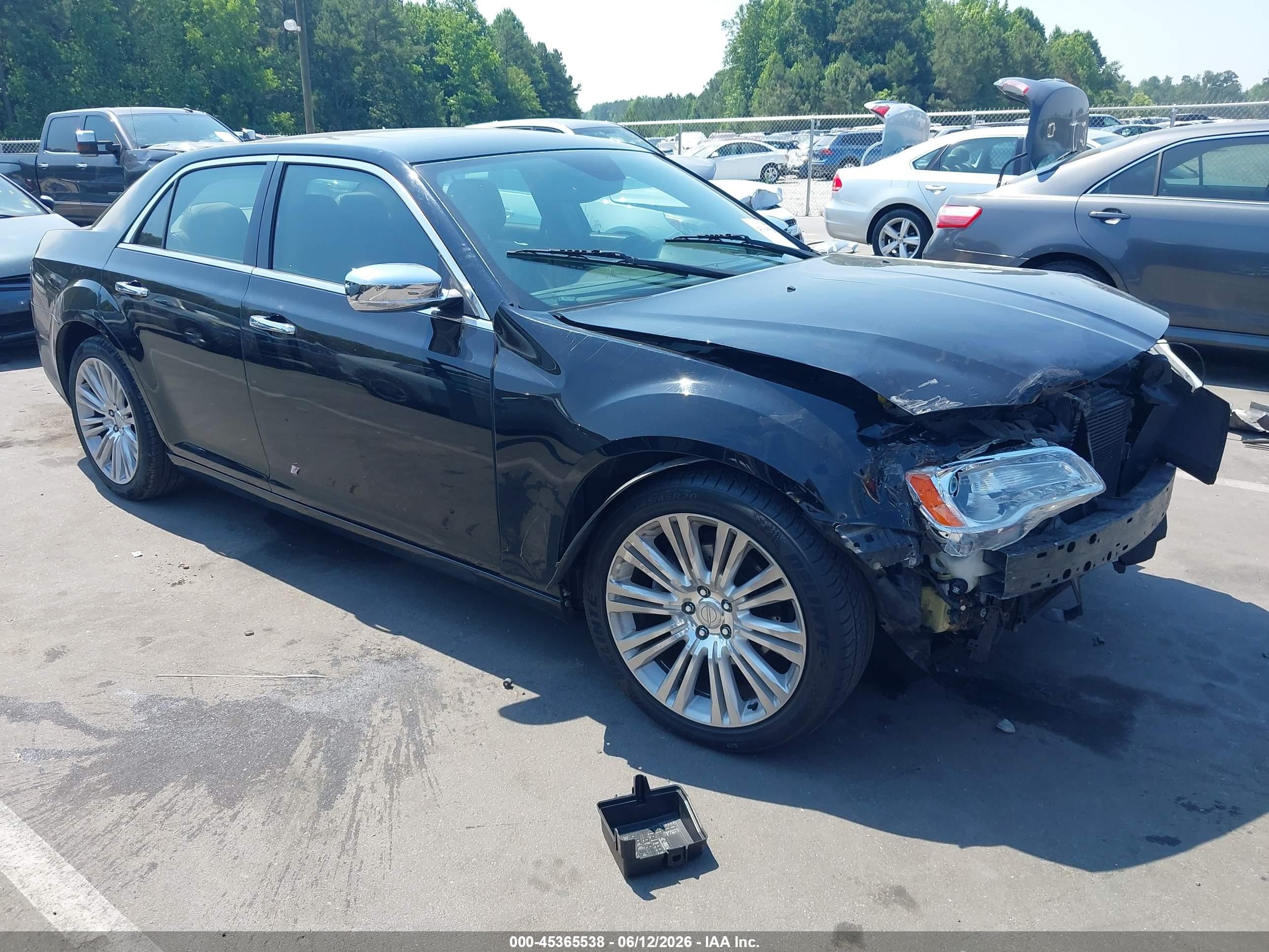 2014 Chrysler 300c   Черный vin: 2C3CCAEG6EH230987