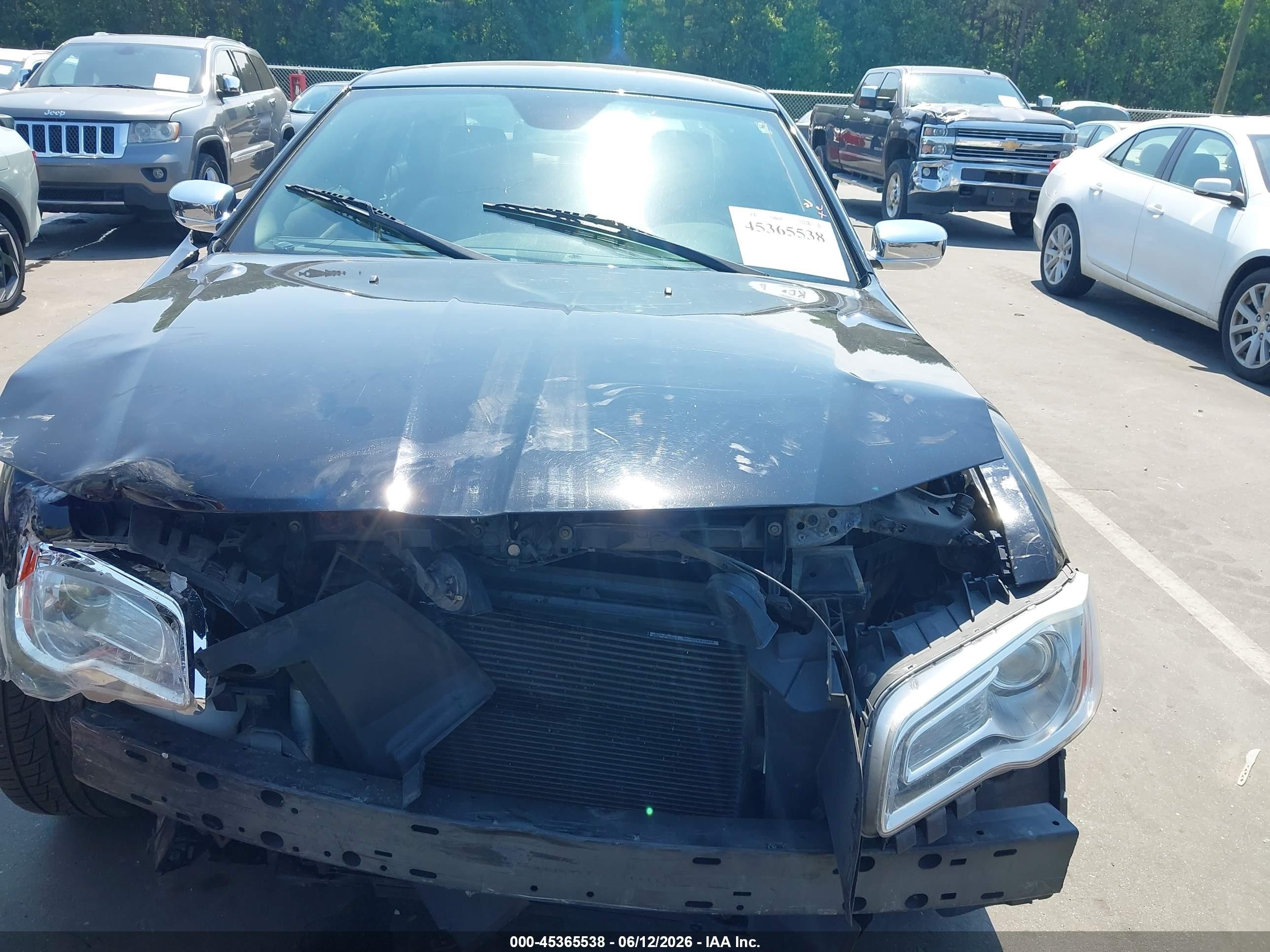 2014 Chrysler 300c   Black vin: 2C3CCAEG6EH230987