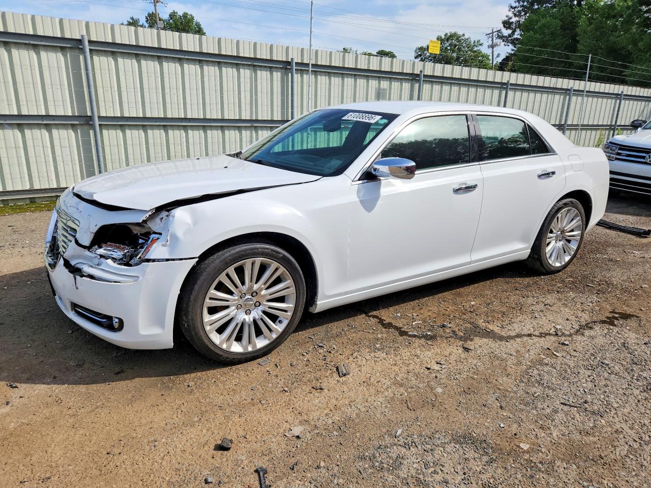2014 Chrysler 300c Белый vin: 2C3CCAEG7EH148220
