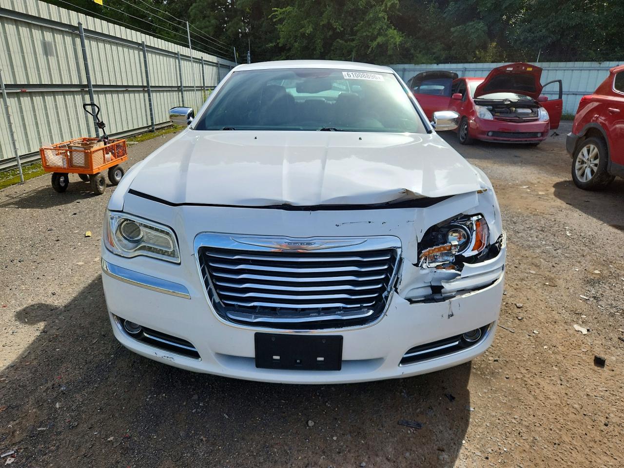 2014 Chrysler 300c Белый vin: 2C3CCAEG7EH148220