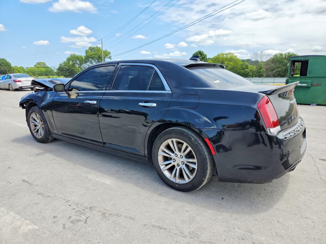 2015 Chrysler 300c Black vin: 2C3CCAEG7FH849003