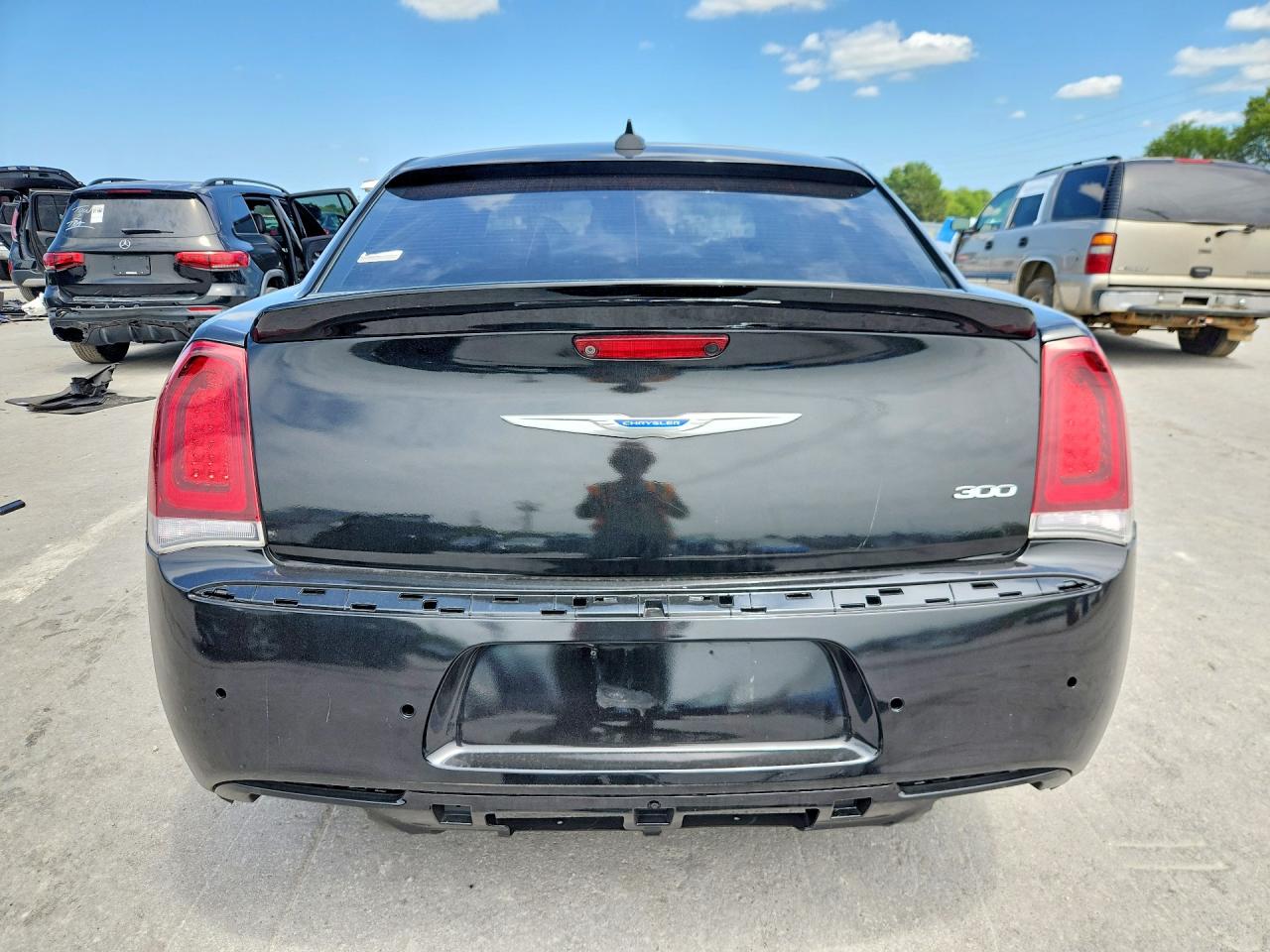 2015 Chrysler 300c Black vin: 2C3CCAEG7FH849003