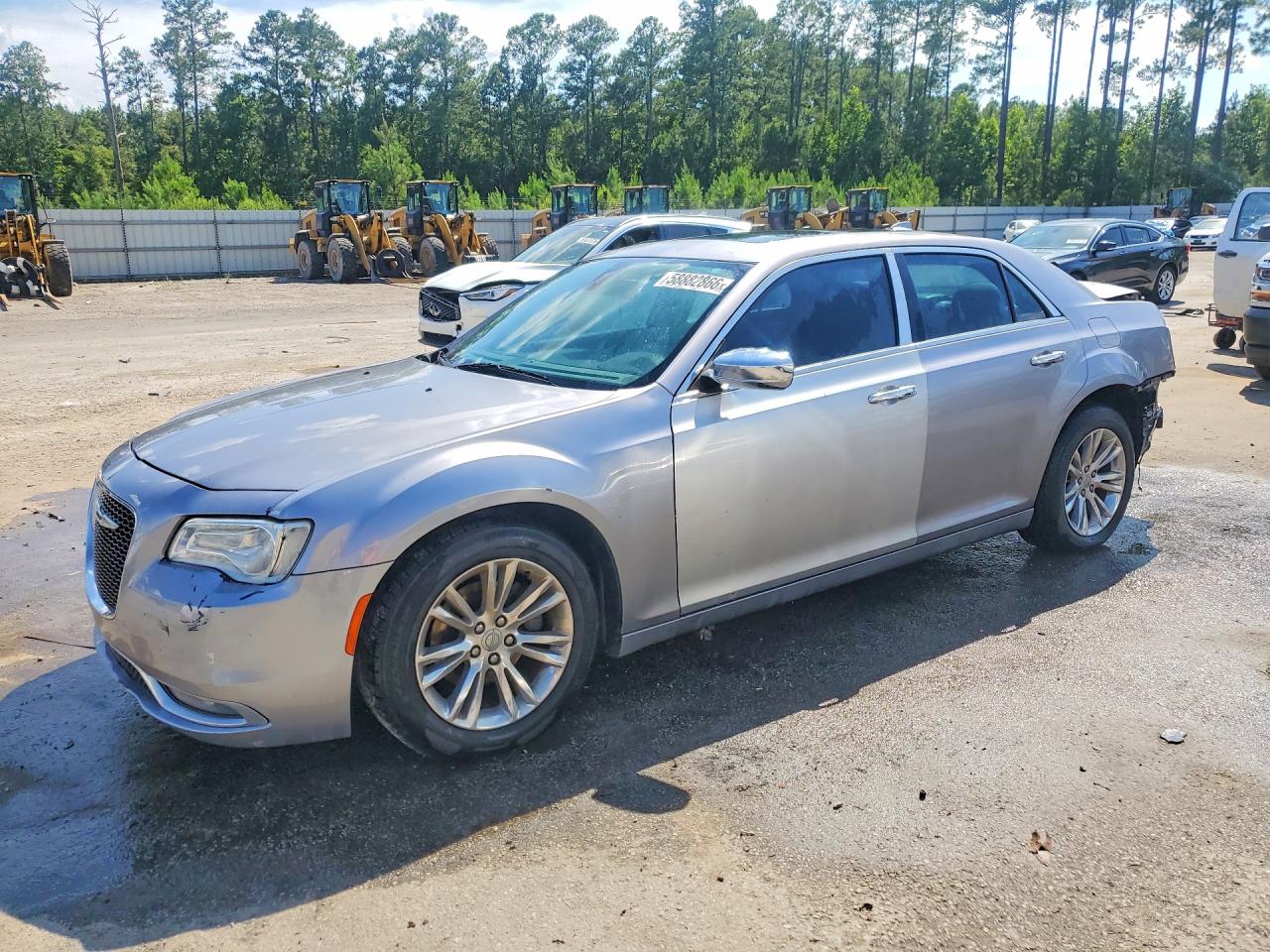 2015 Chrysler 300c Silver vin: 2C3CCAEG7FH903626