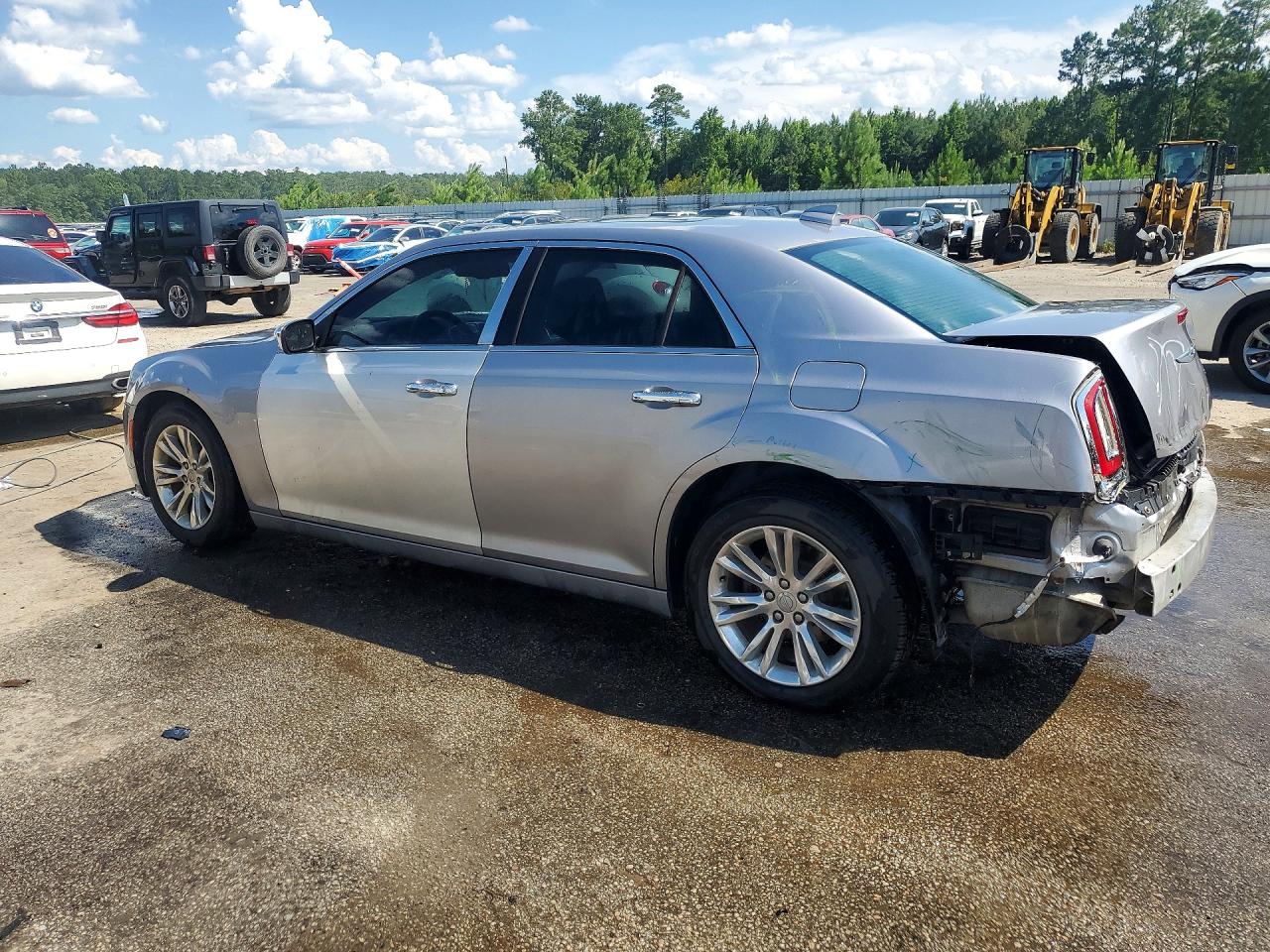2015 Chrysler 300c Silver vin: 2C3CCAEG7FH903626