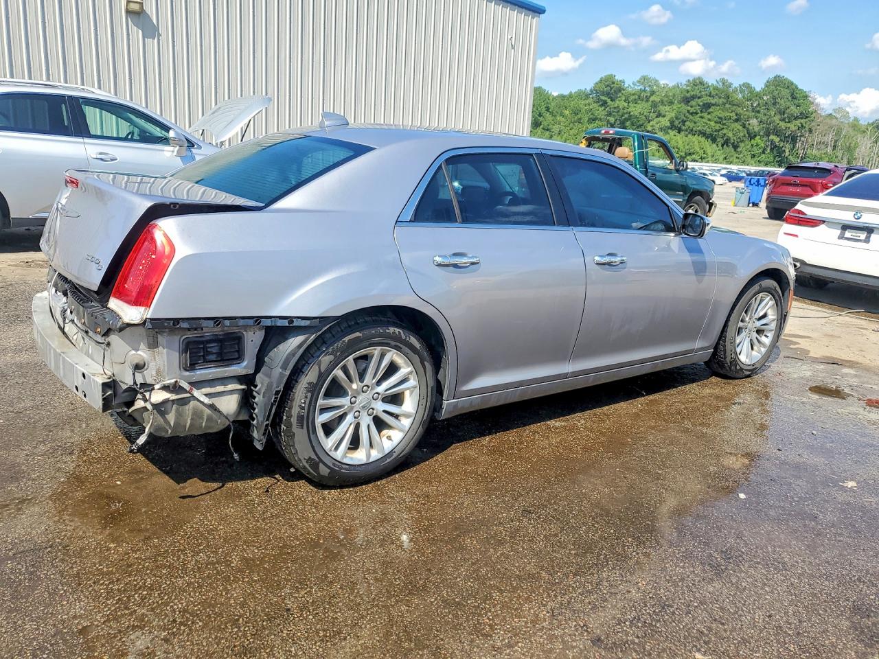 2015 Chrysler 300c Silver vin: 2C3CCAEG7FH903626