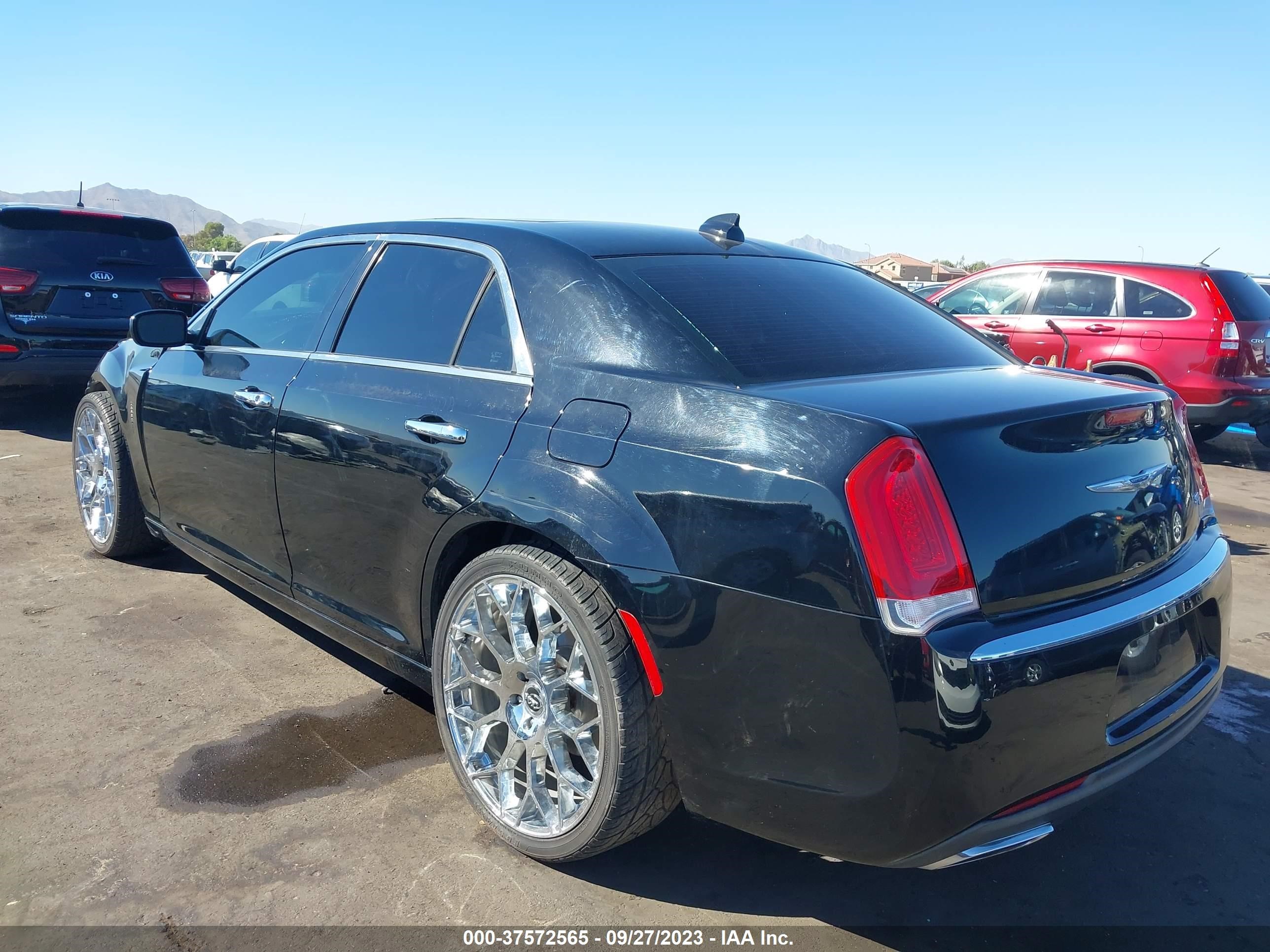 2016 Chrysler 300 300c Black vin: 2C3CCAEG7GH105631