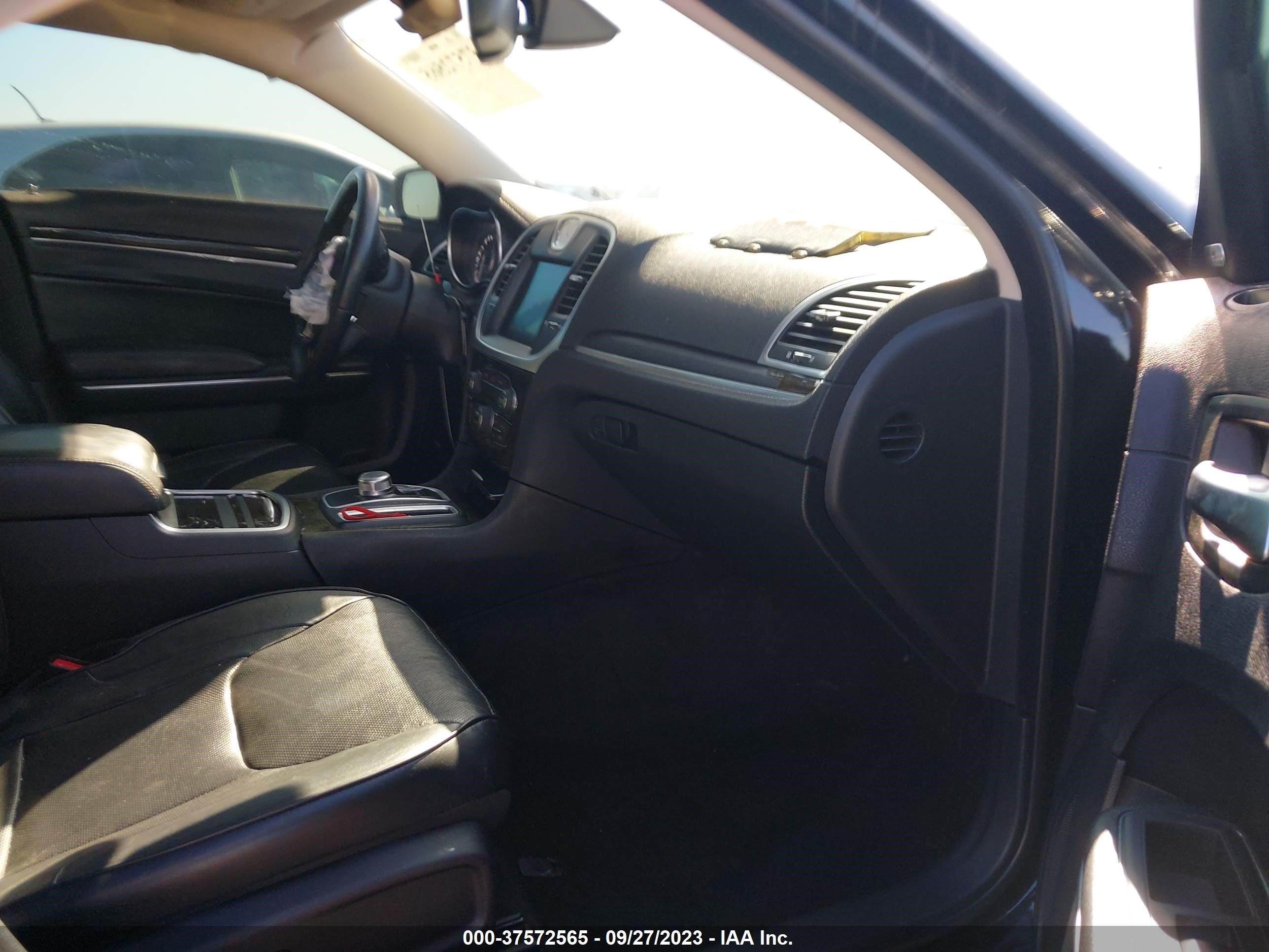 2016 Chrysler 300 300c Black vin: 2C3CCAEG7GH105631