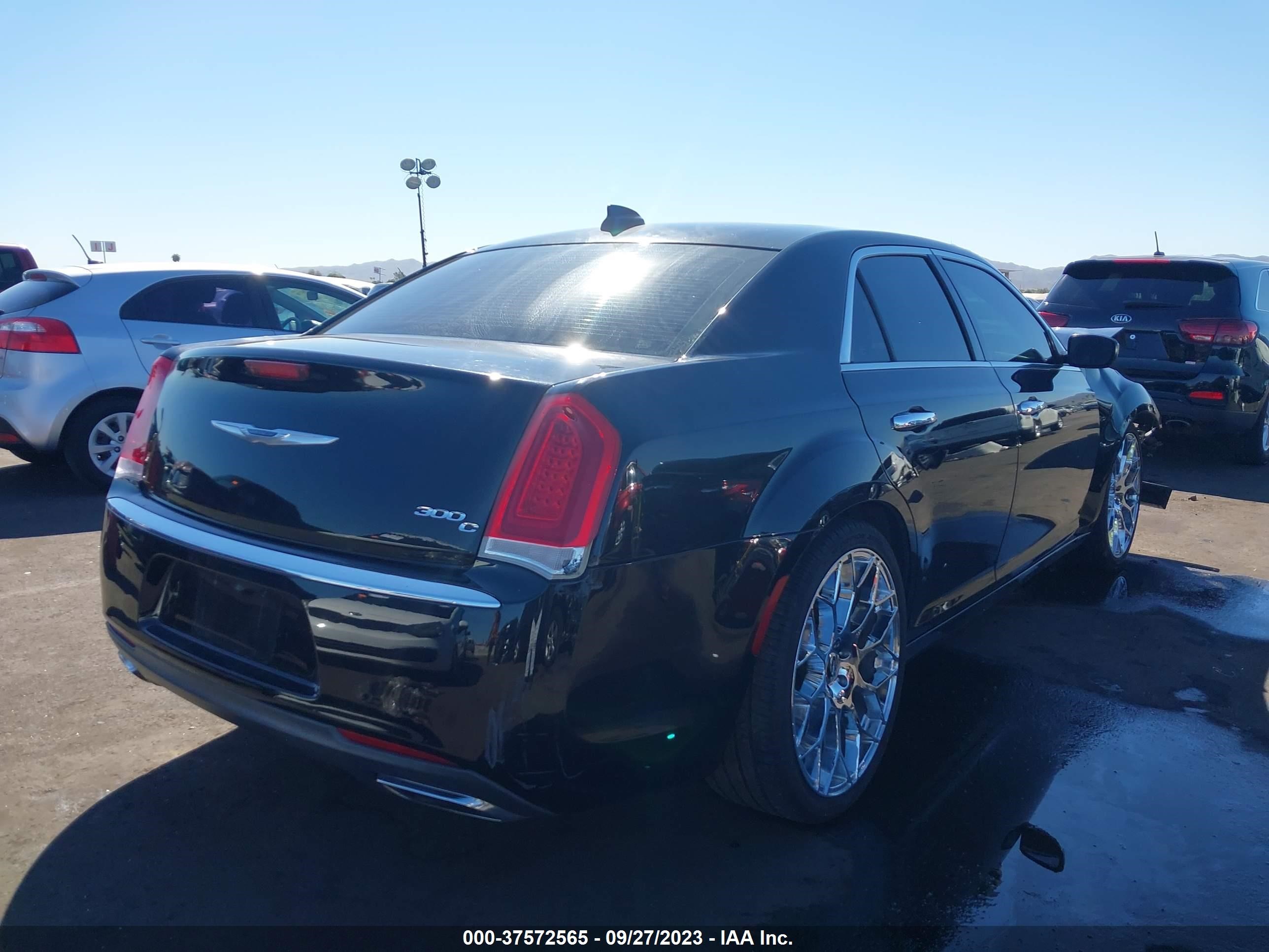 2016 Chrysler 300 300c Black vin: 2C3CCAEG7GH105631