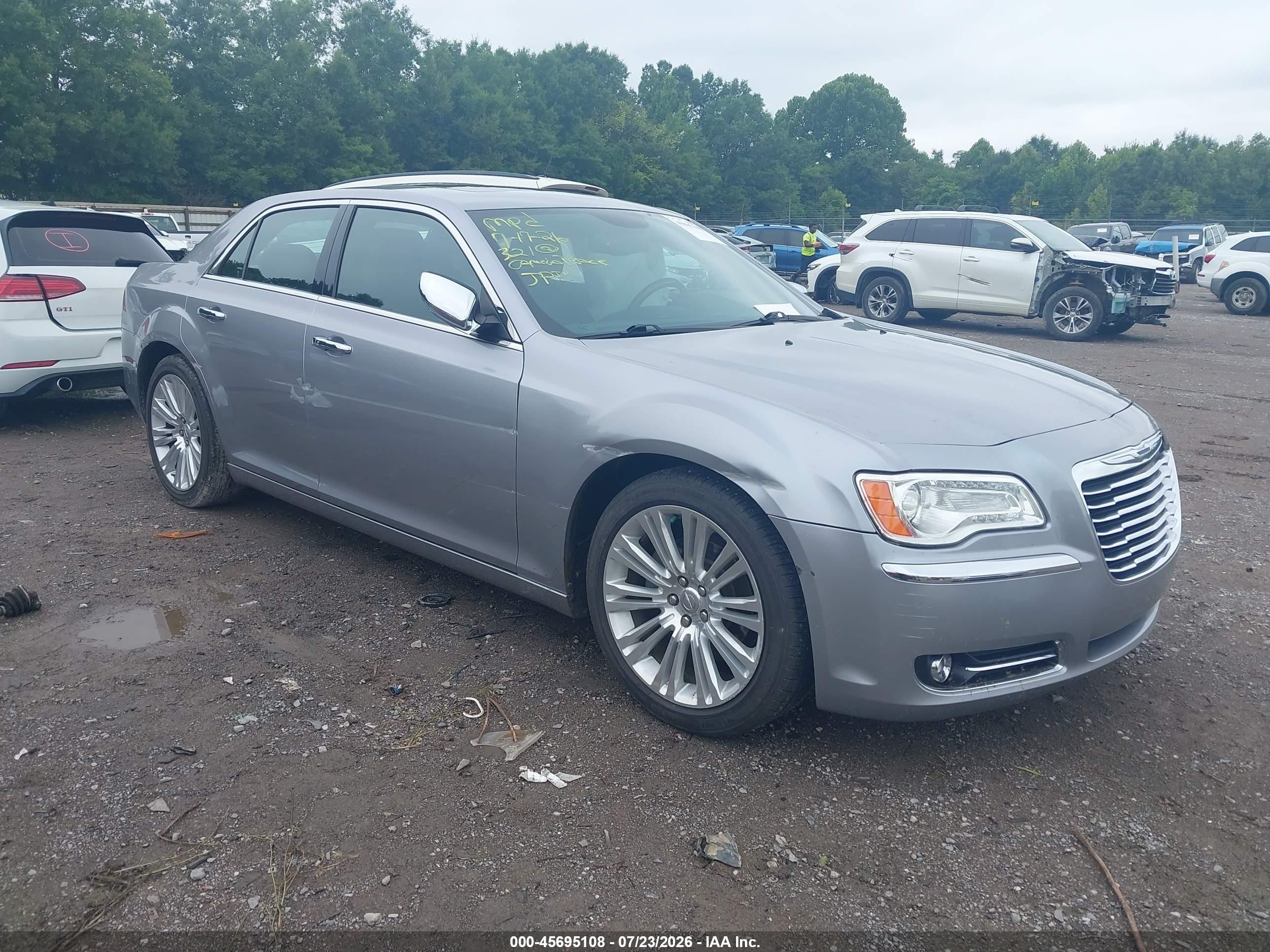 2014 Chrysler 300c   Gray vin: 2C3CCAEG8EH230991